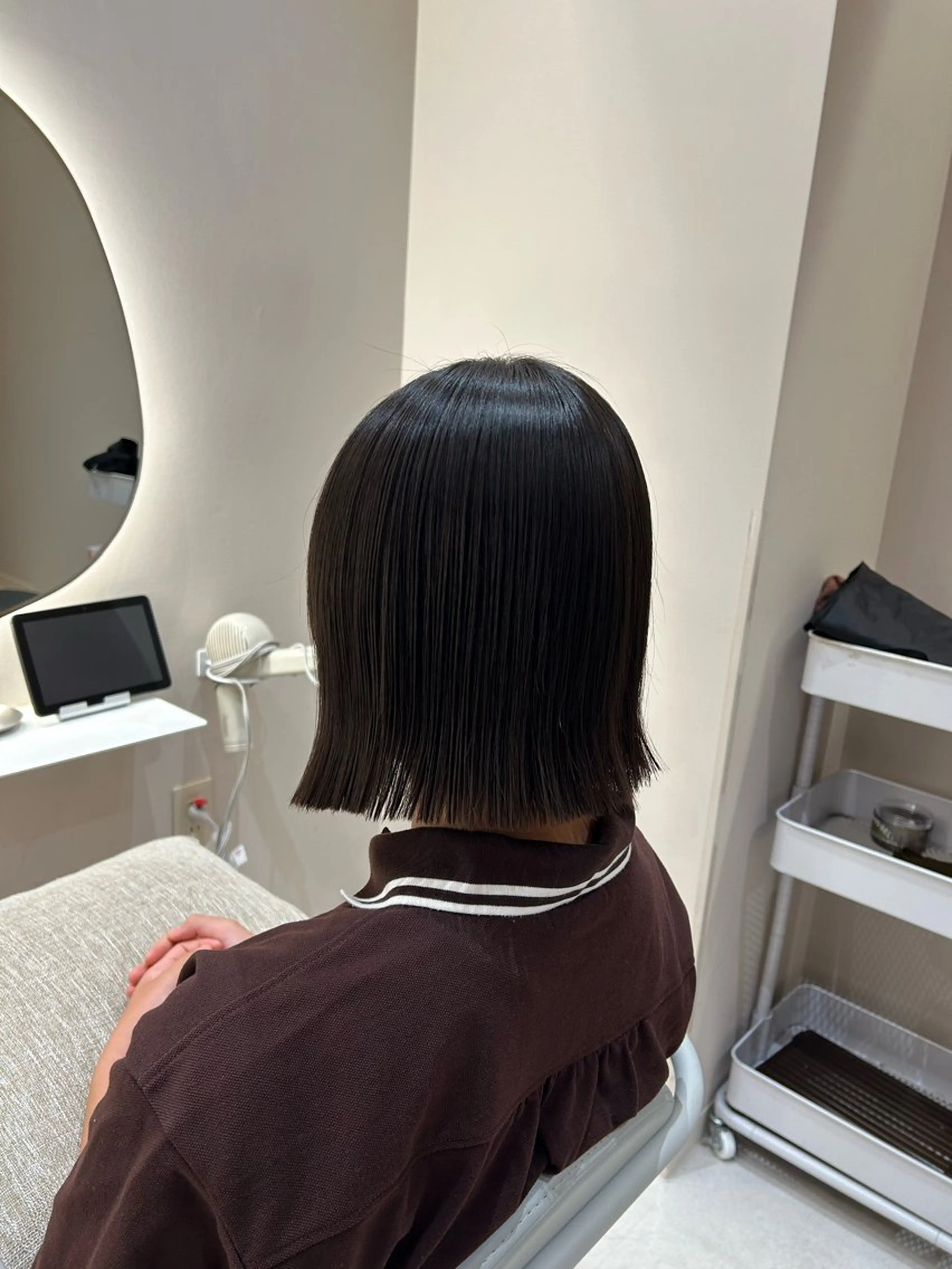 ショート レイヤー/艶髪カラー 🌷油科あい🌷のヘアスタイル