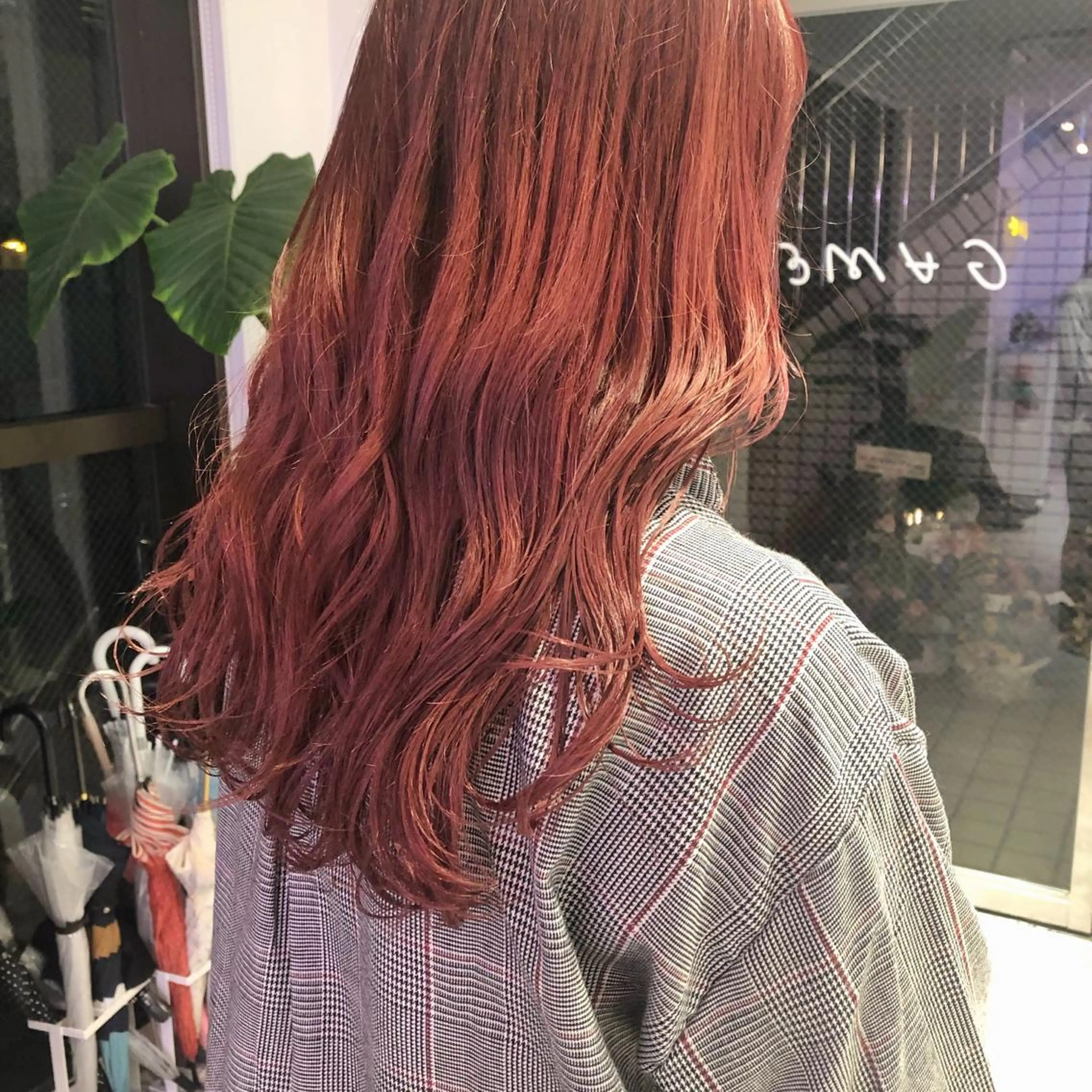 ミディアム カラー パーマ ヘアアレンジ メンズ ネイル マツエク・マツパ 天神レイヤーカット No.1💖マユカのヘアスタイル