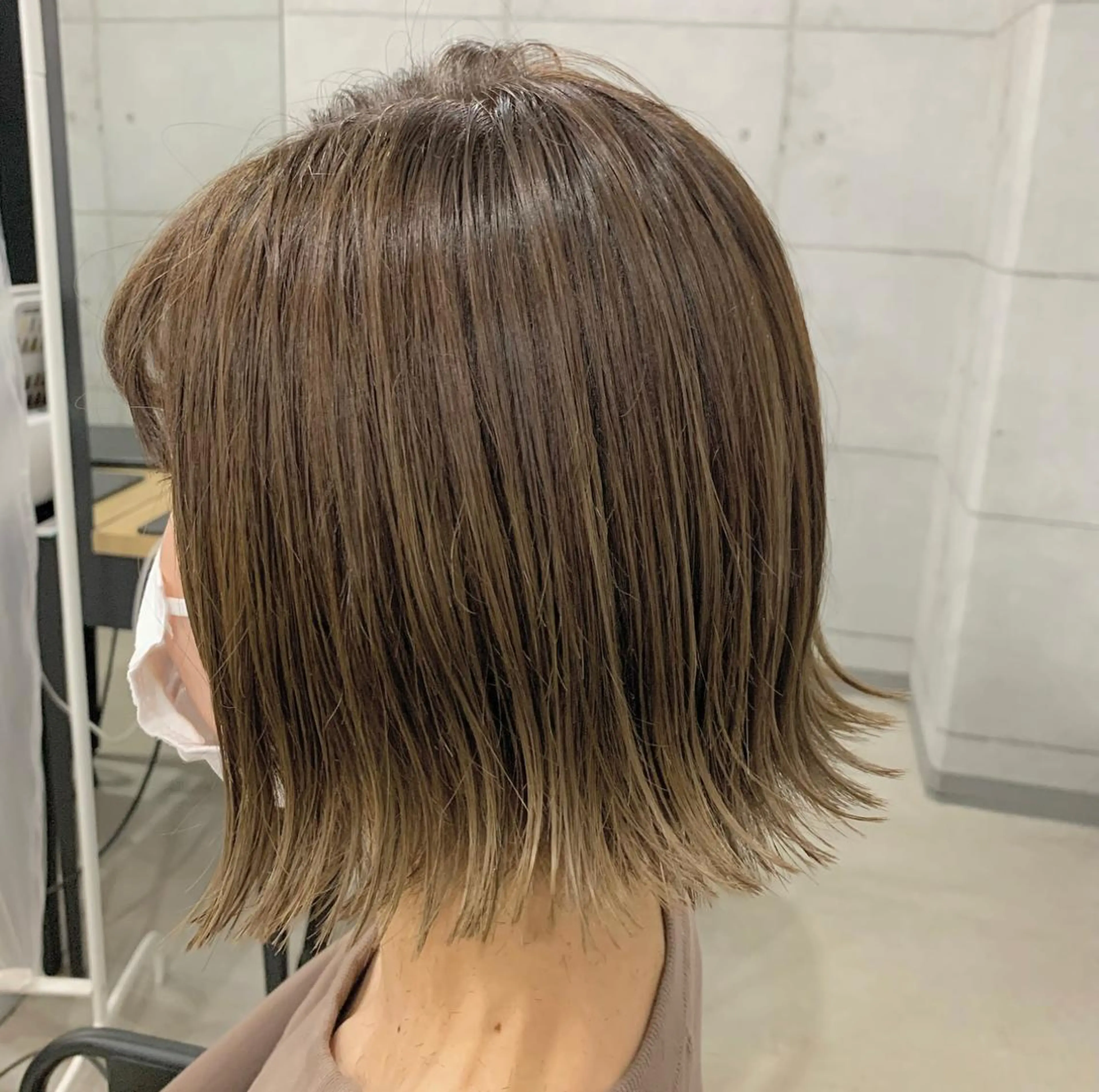 ショート カラー アディクシーカラー ブリーチ 髪質改善色素改善特化 keiのヘアスタイル