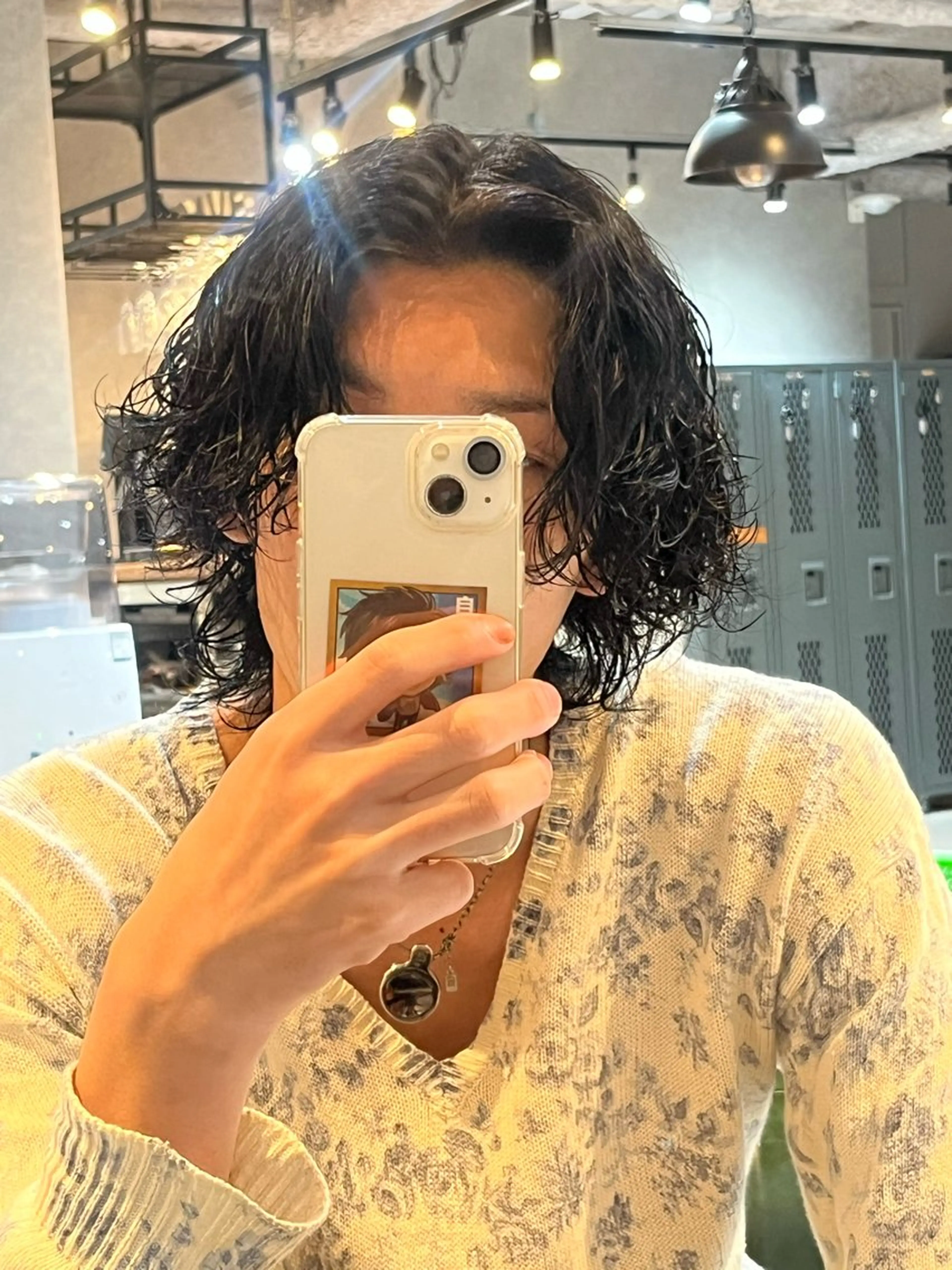 セミロング カラー メンズ 川路 創太メンズ限定のヘアスタイル