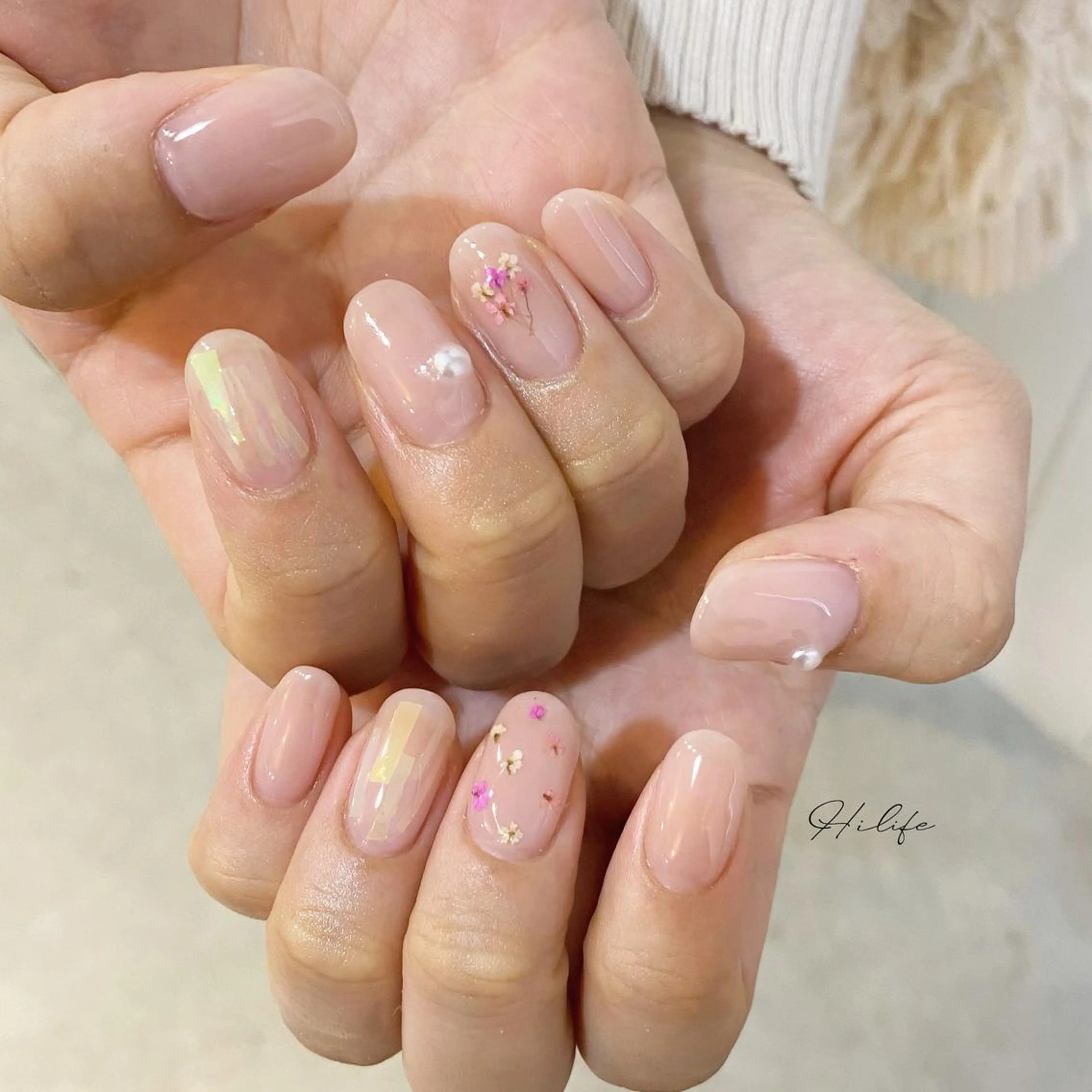 ネイル シンプルネイル ネイルチップ ハンドネイル Nail Adore.のネイルデザイン