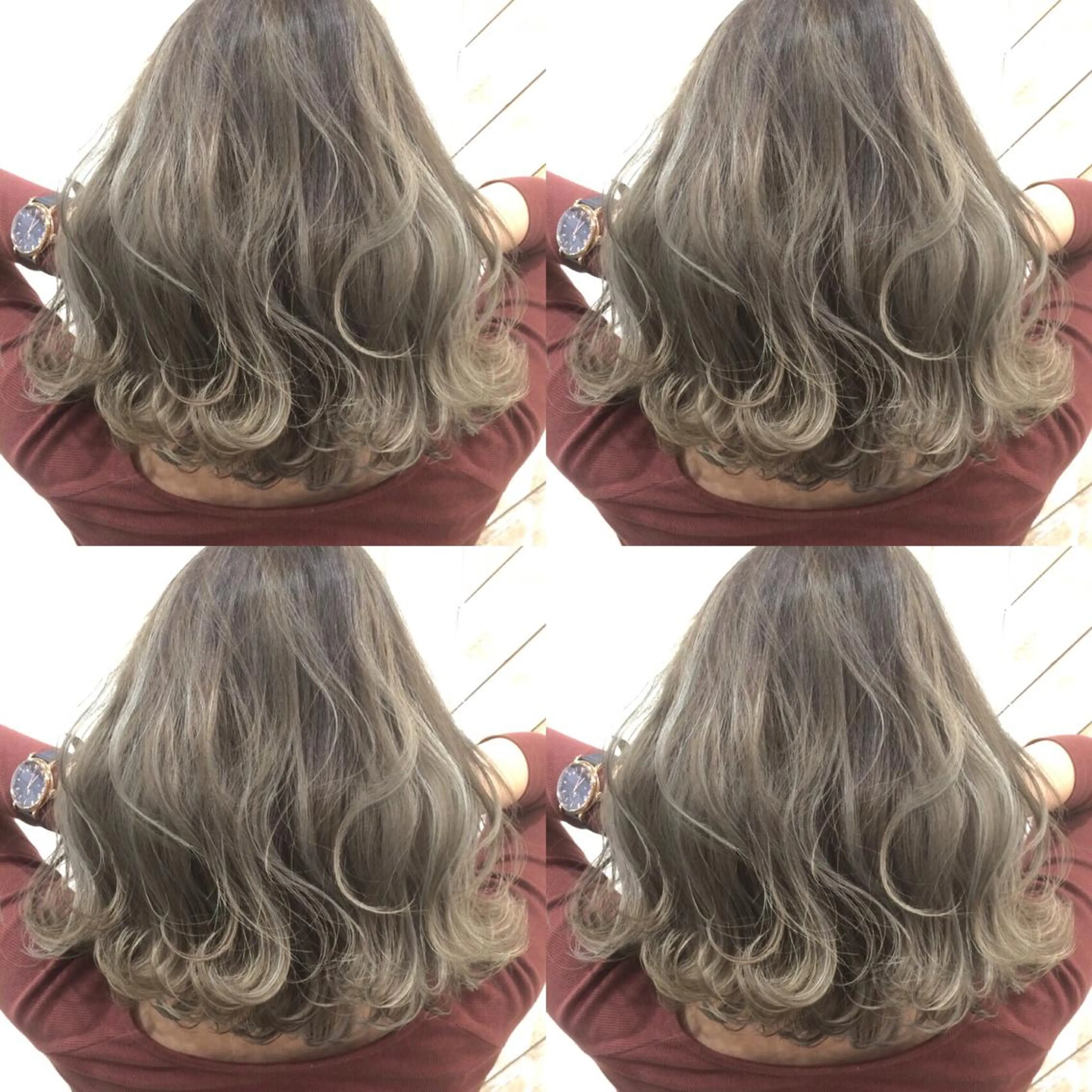 ショート カラー ハイライトカラー 3Dハイライト ハイライト 井上 一平のヘアスタイル