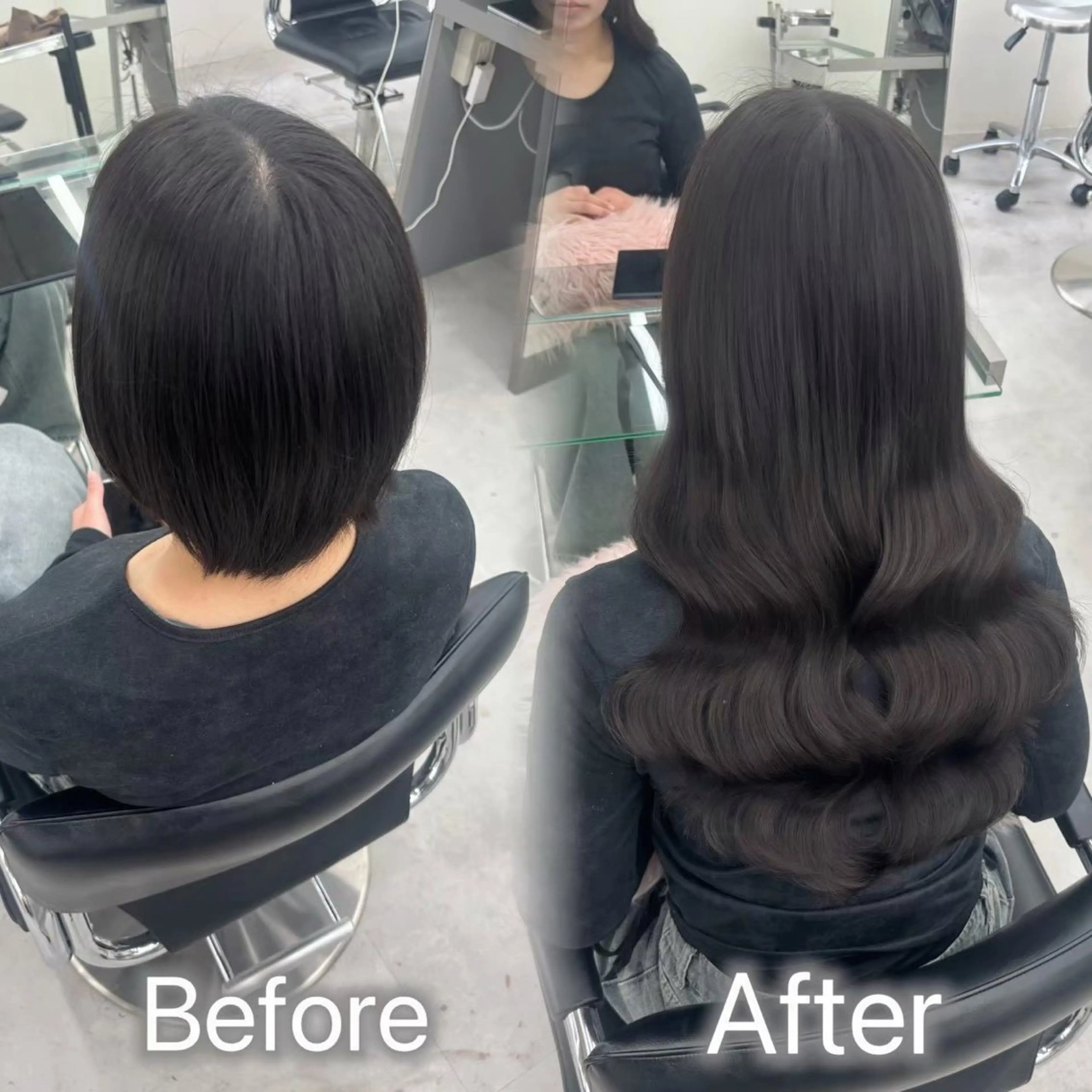 ヘアカラー トリートメント エクステ 横浜 エクステ🎀/ カラー🌙┊︎もものヘアスタイル