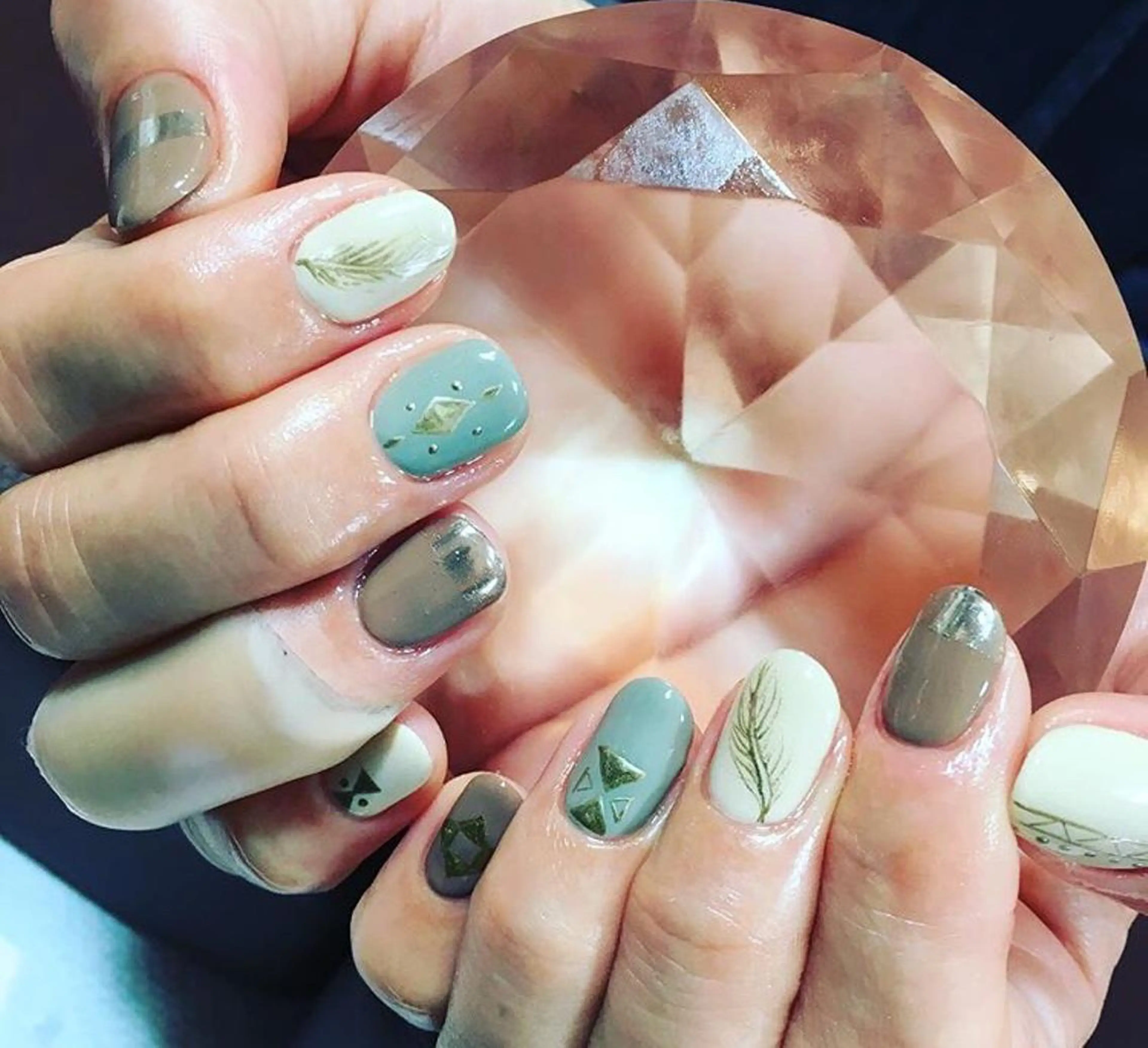 ネイル 持ち込み &N NANAのネイルデザイン