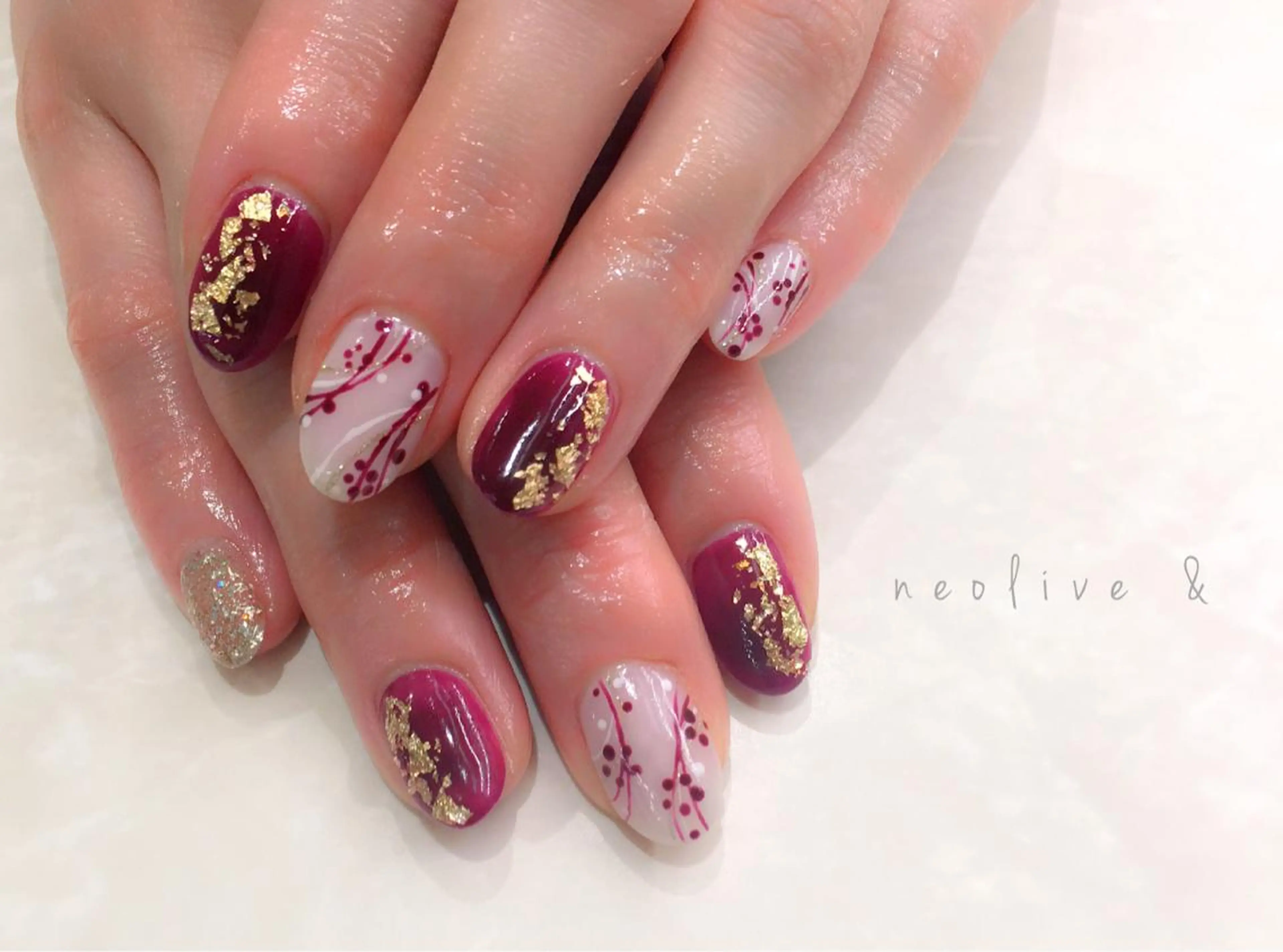 ネイル Yuriko Omi パラジェル/渋谷のネイルデザイン