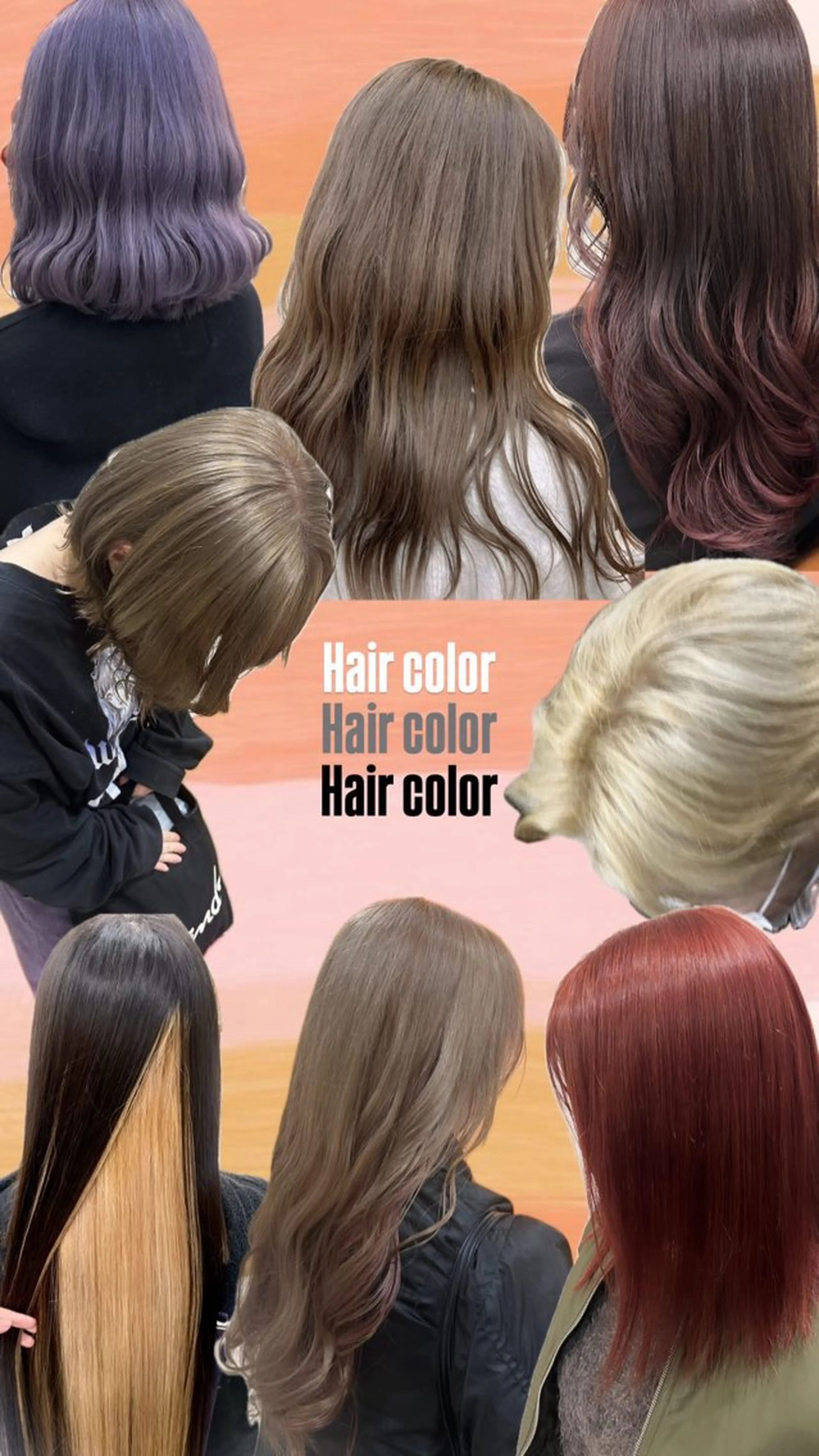 カラー ヘアカラー VIEW osaka u_riのヘアスタイル