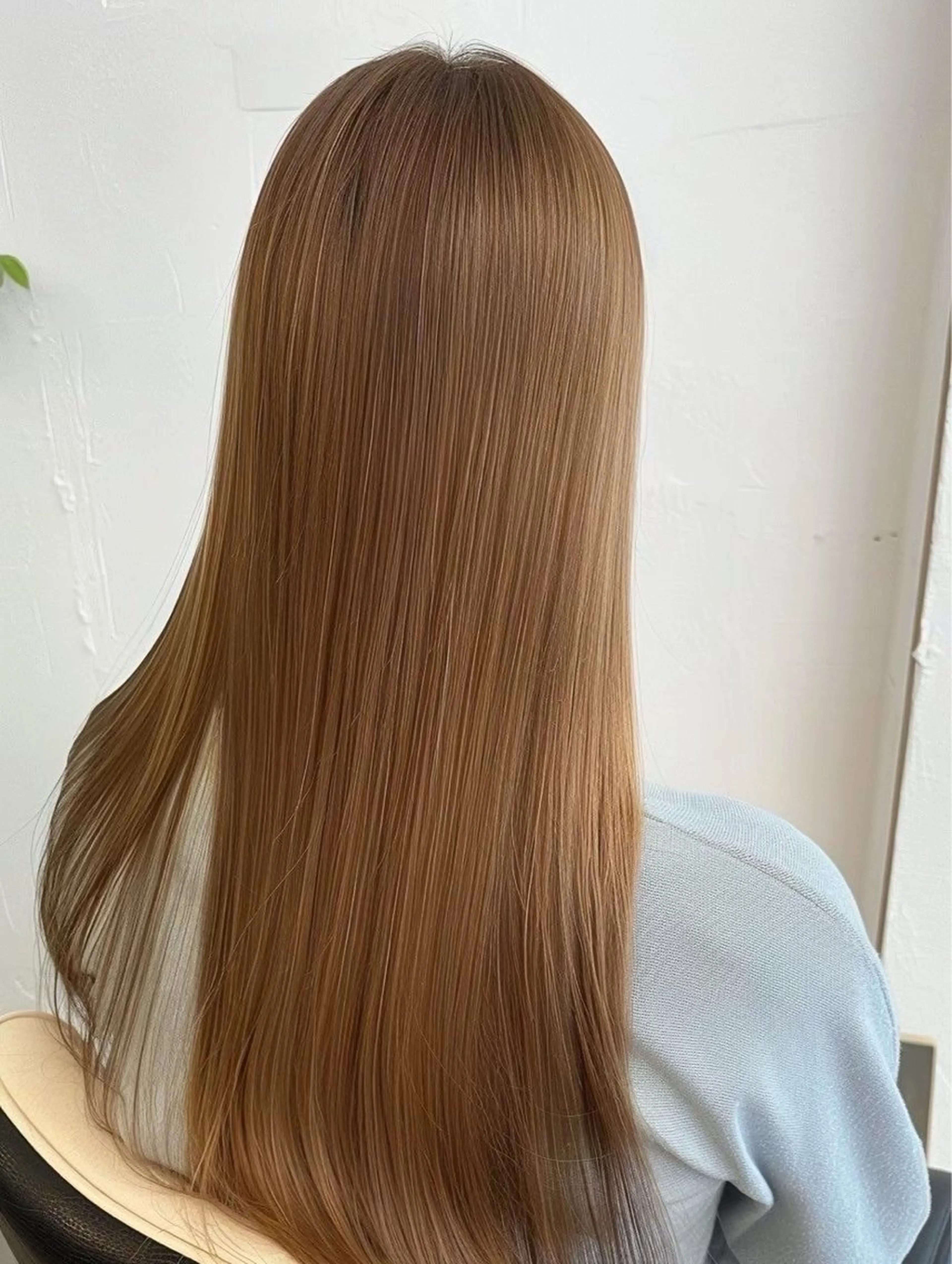 ロング カット 縮毛矯正 モードケイズ庄内 ⭐︎ami🌷のヘアスタイル