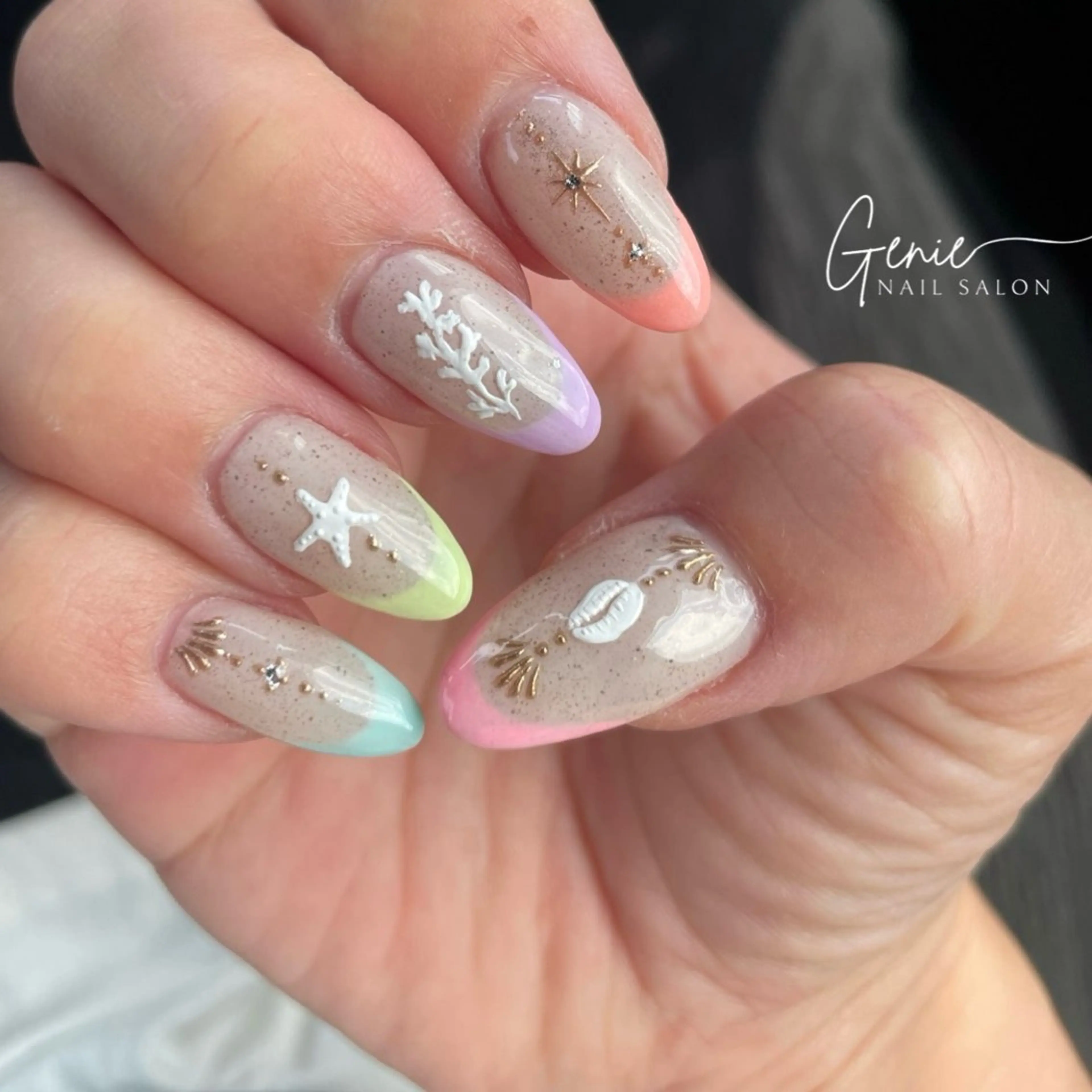 ネイル ハンドネイル Nail salon Genie所属・Nail salon Genieのネイルデザイン