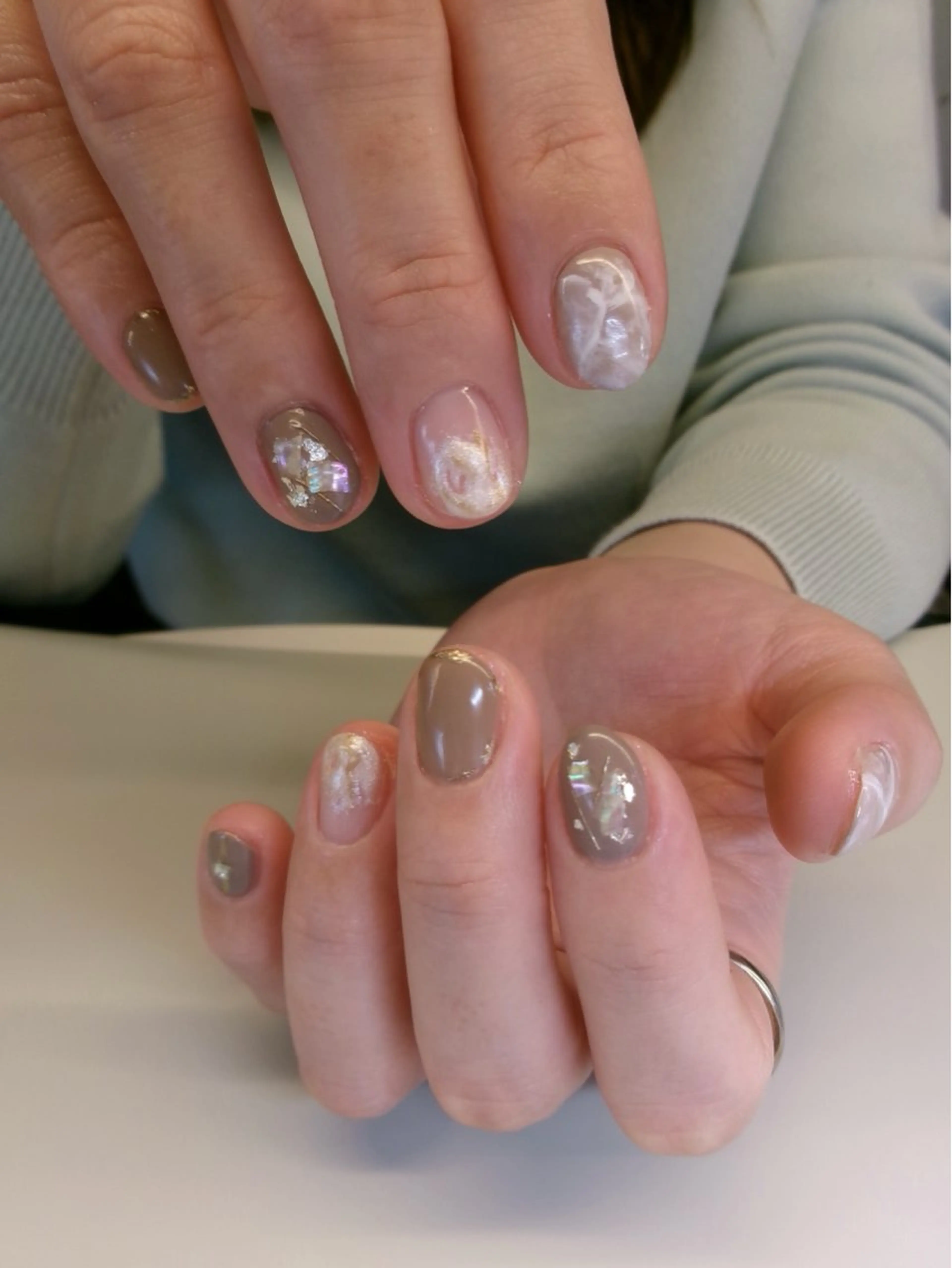 ネイル ハンドネイル sususu駒澤大学 Azusaのネイルデザイン