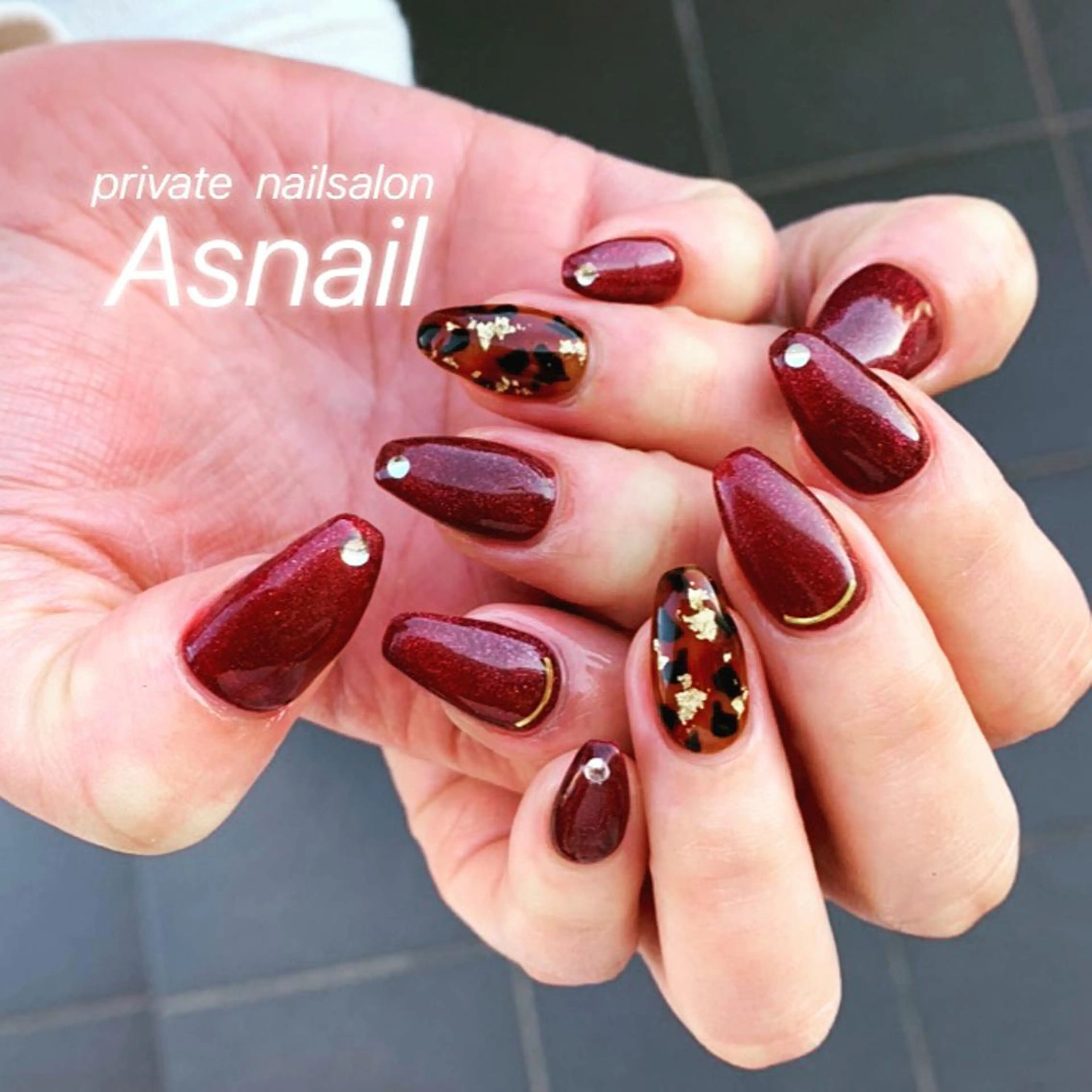 ネイル Asnail shiroko所属・Asnail s/yのネイルデザイン