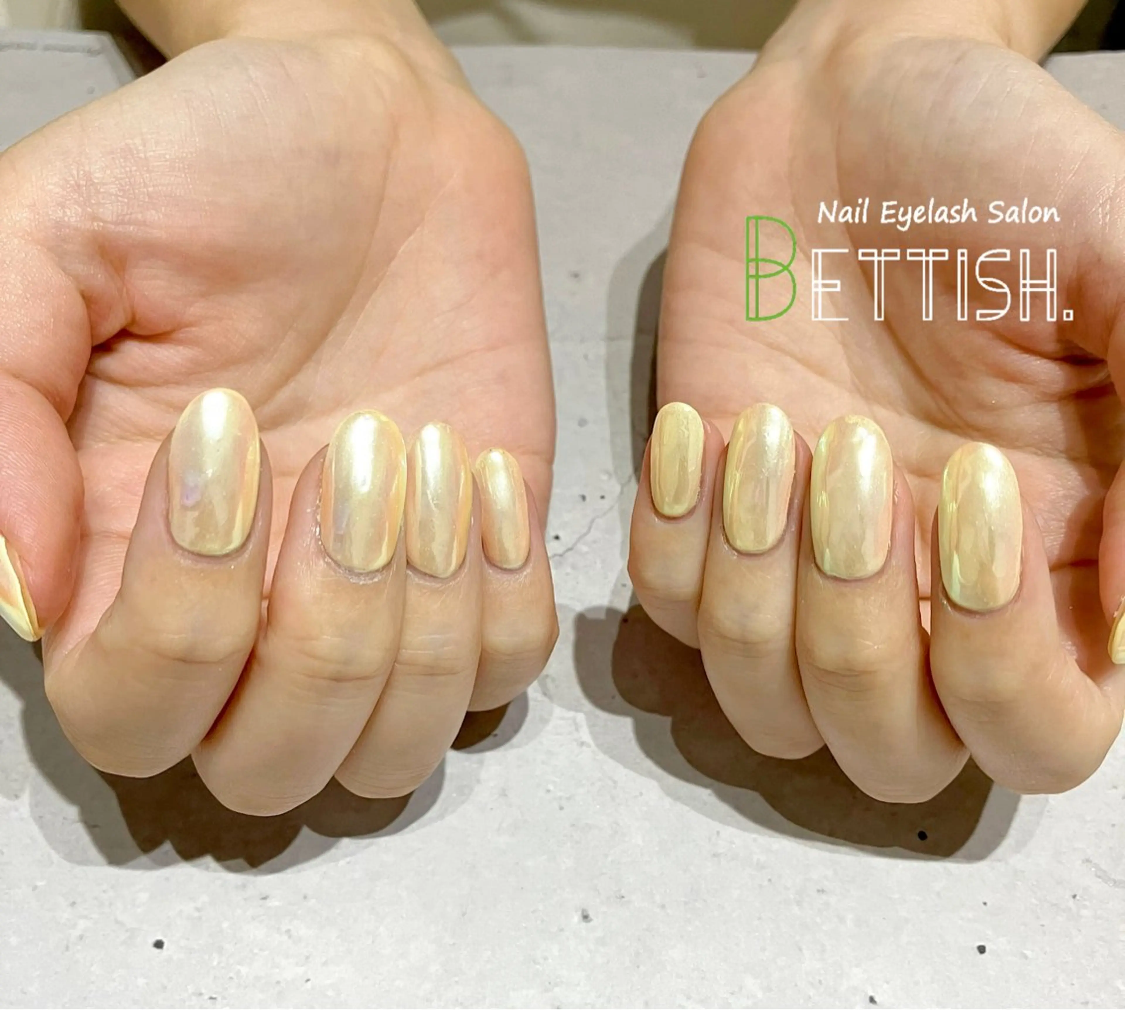 ネイル オーロラネイル ミラーネイル ワンカラーネイル シンプルネイル BETTISH. KUMIKO☺︎︎のネイルデザイン