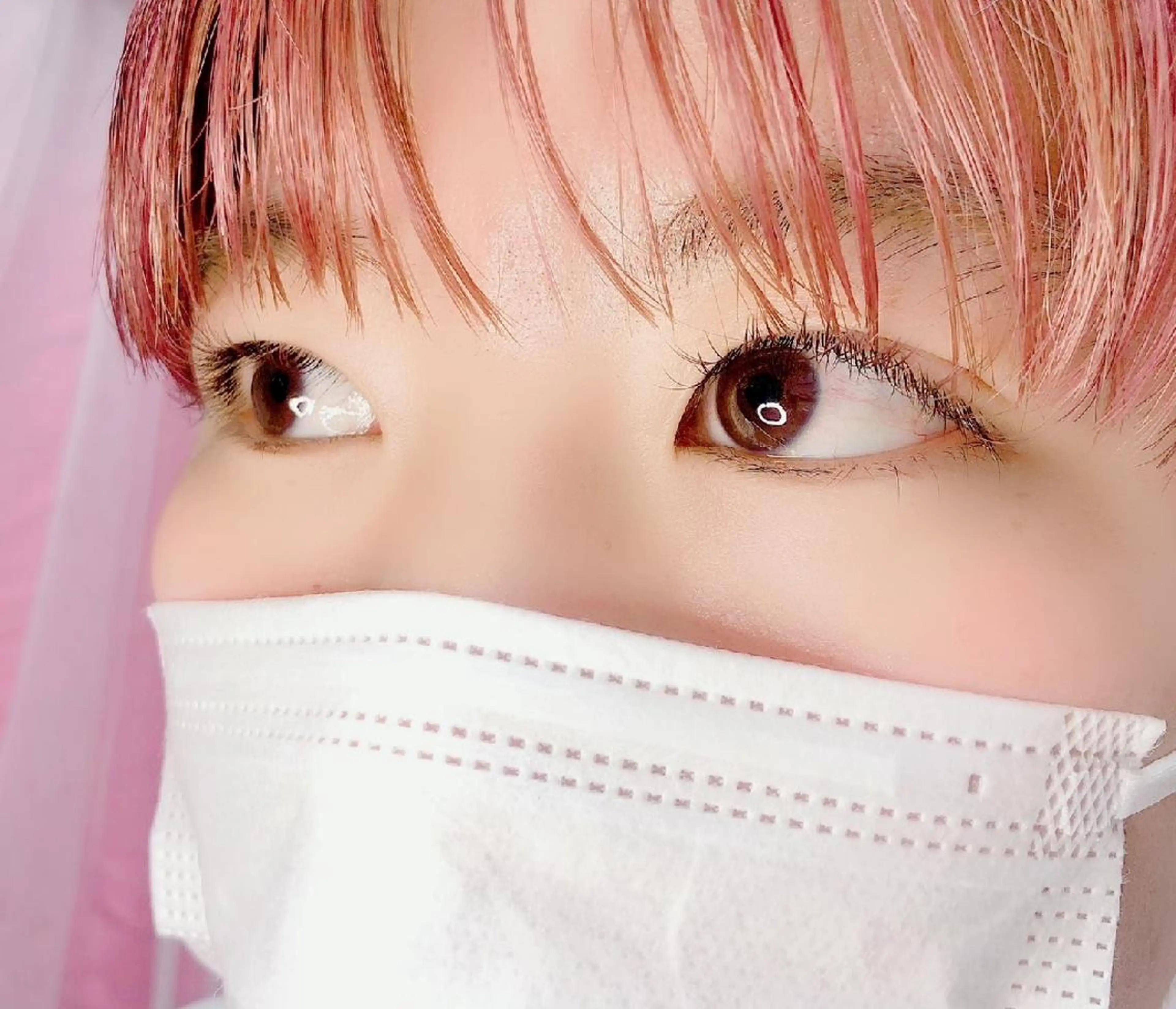 マツエク・マツパ 付け放題 バインドロック カラーマツエク キュート フラットラッシュ 吉岡 ゆうなのマツエク・マツパデザイン