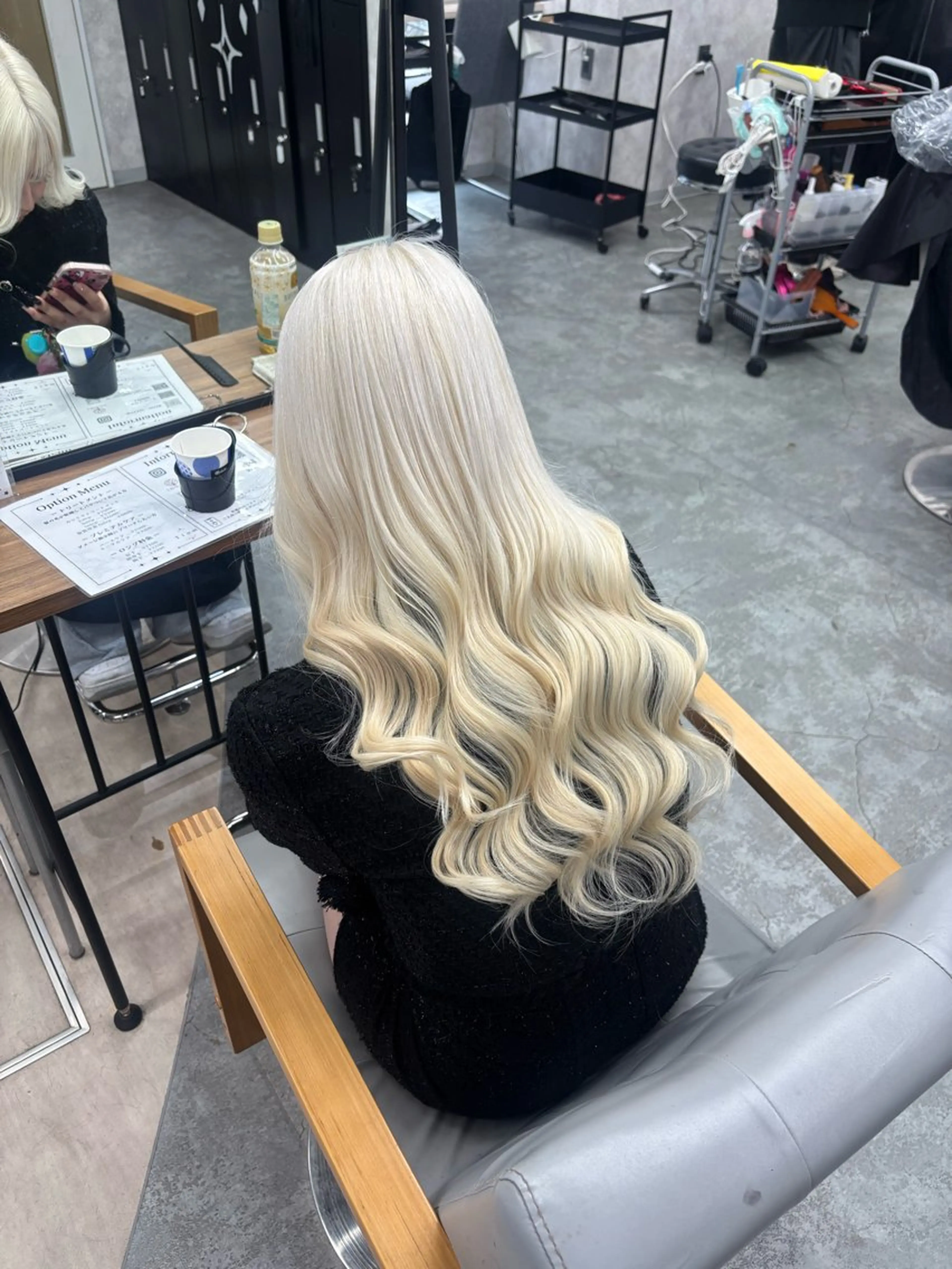 ロング カラー ヘアカラー トリートメント ギャル/ハイトーン 特化/ルイヤのヘアスタイル