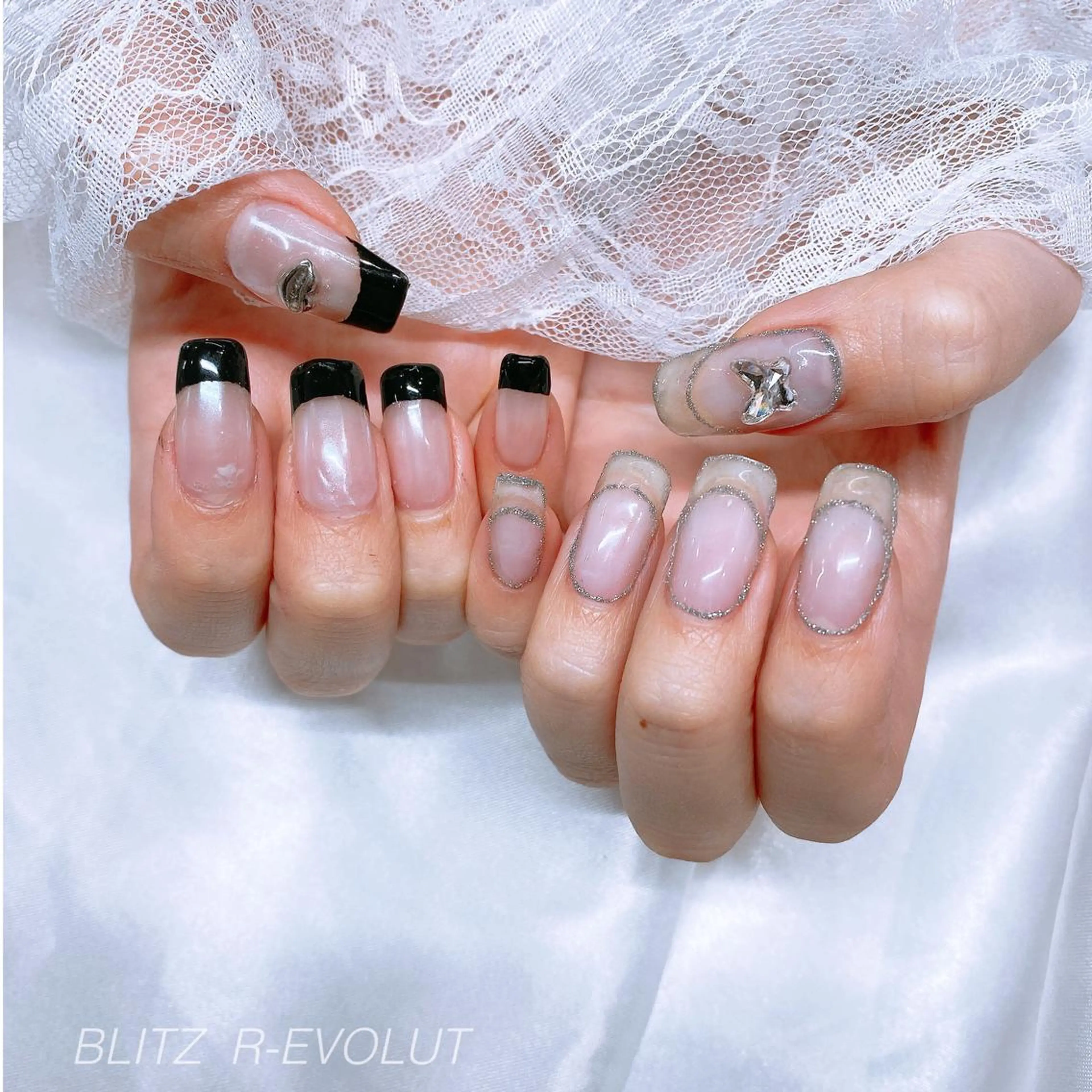 ネイル ☁️BLITZ 🎀笠原雪音🎀のネイルデザイン