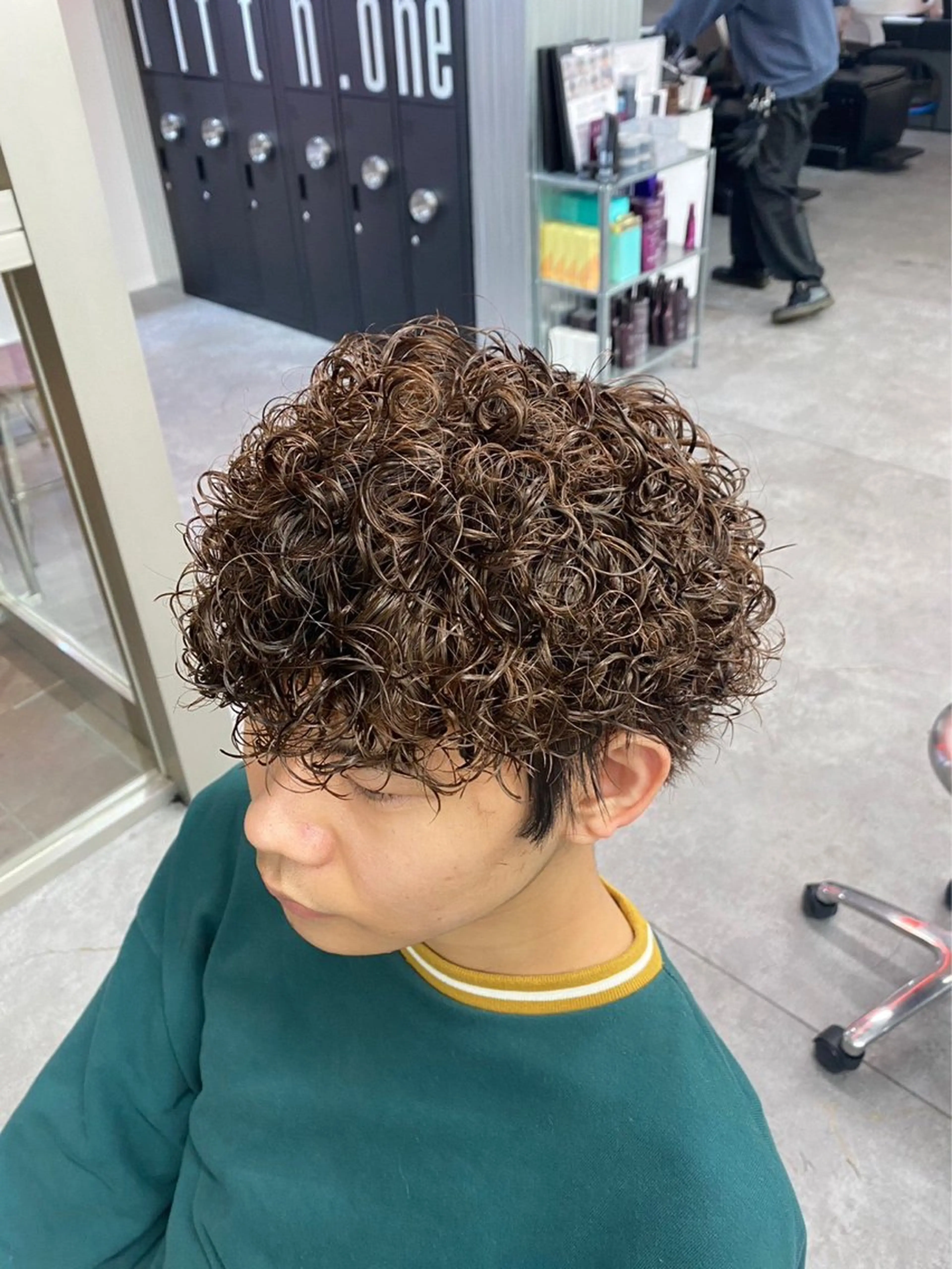 ショート カラー パーマ メンズ キッズ カット パーマ ヘアセット パーマ支持率No.1 ❤️🔥安成弾のヘアスタイル