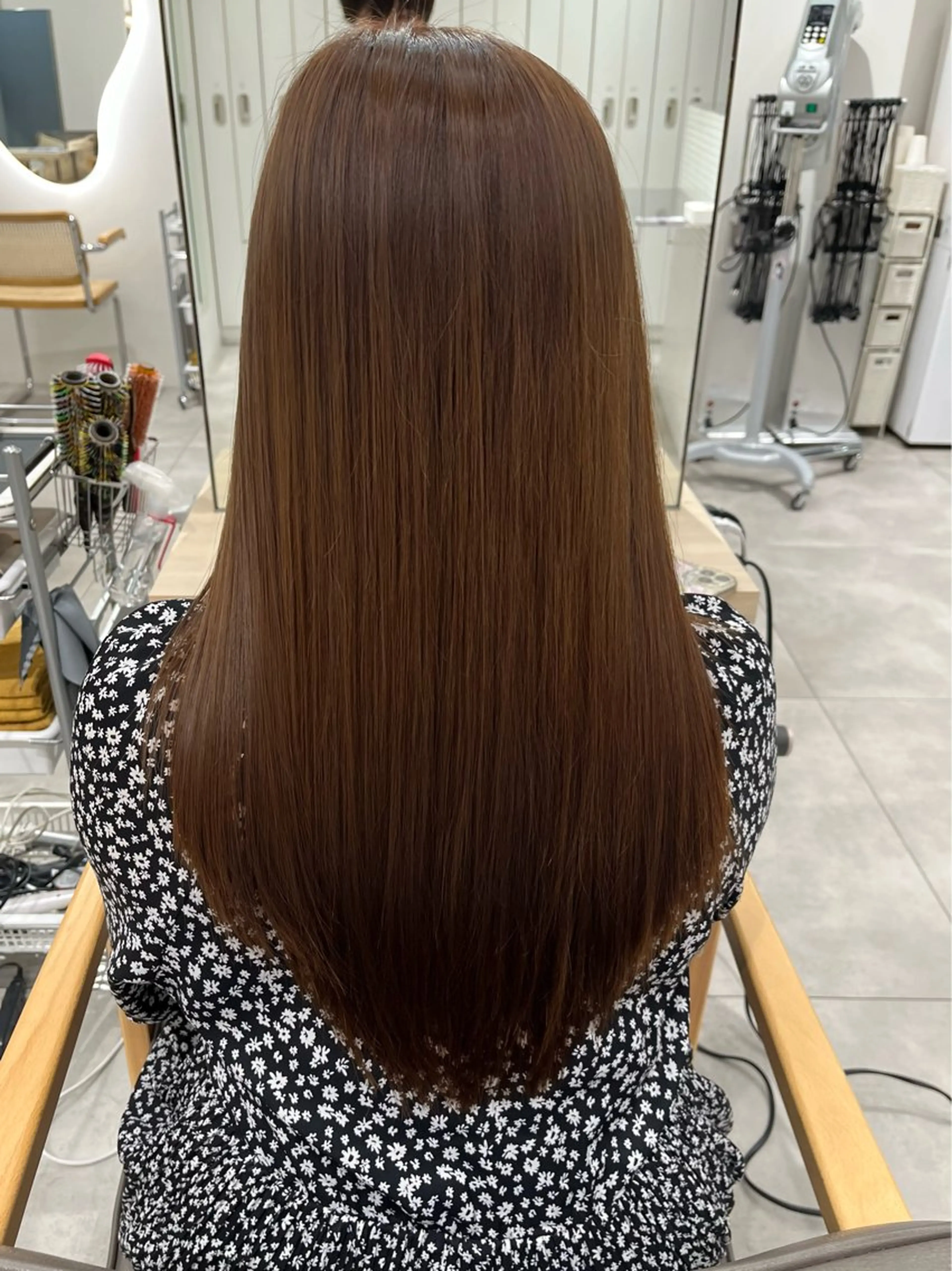 ロング カラー トリートメント トリートメント 首藤 大翔のヘアスタイル