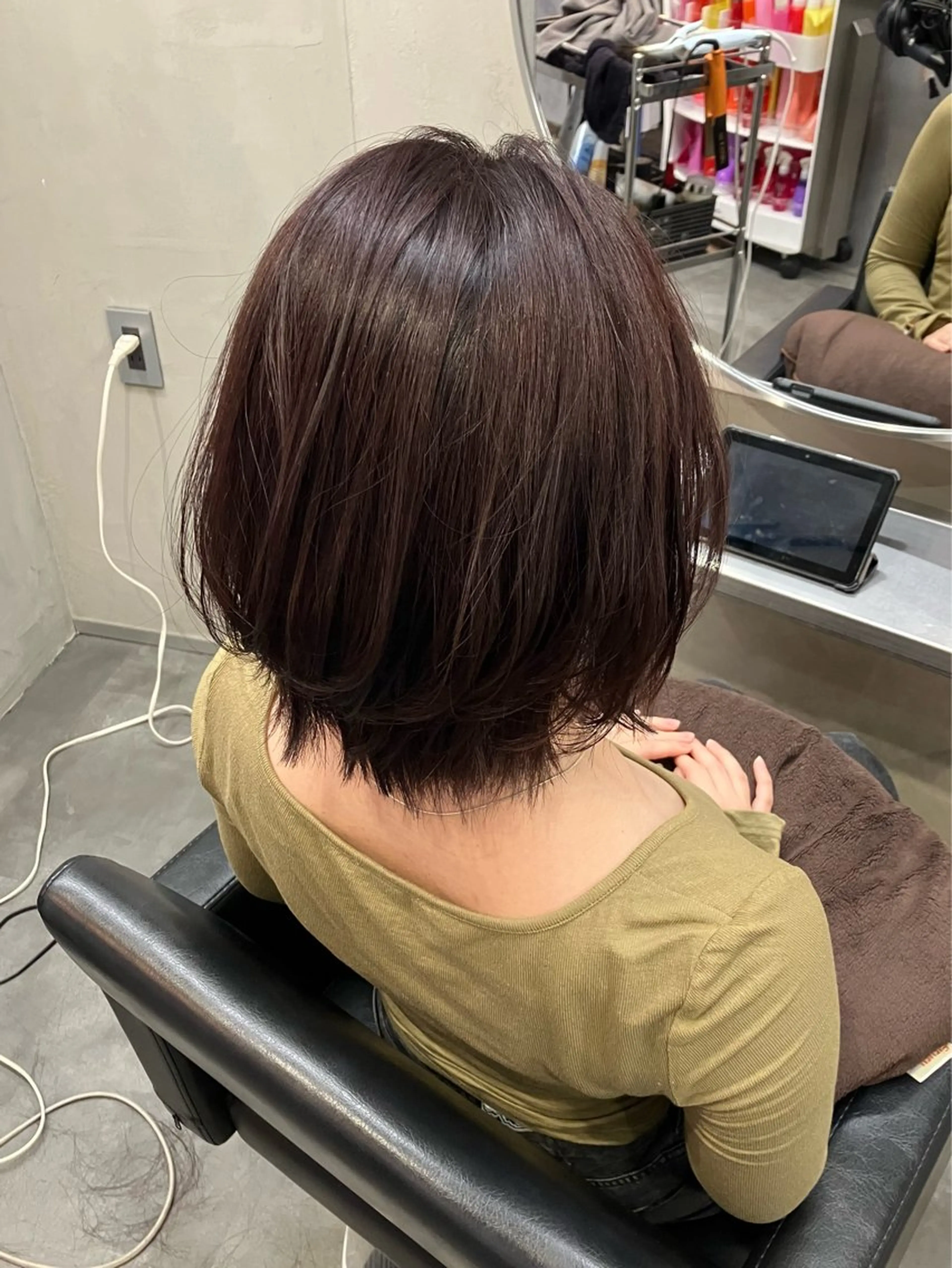 ショート カラー カット ヘアカラー 透明感カラー/ 髪質改善町田佑人のヘアスタイル