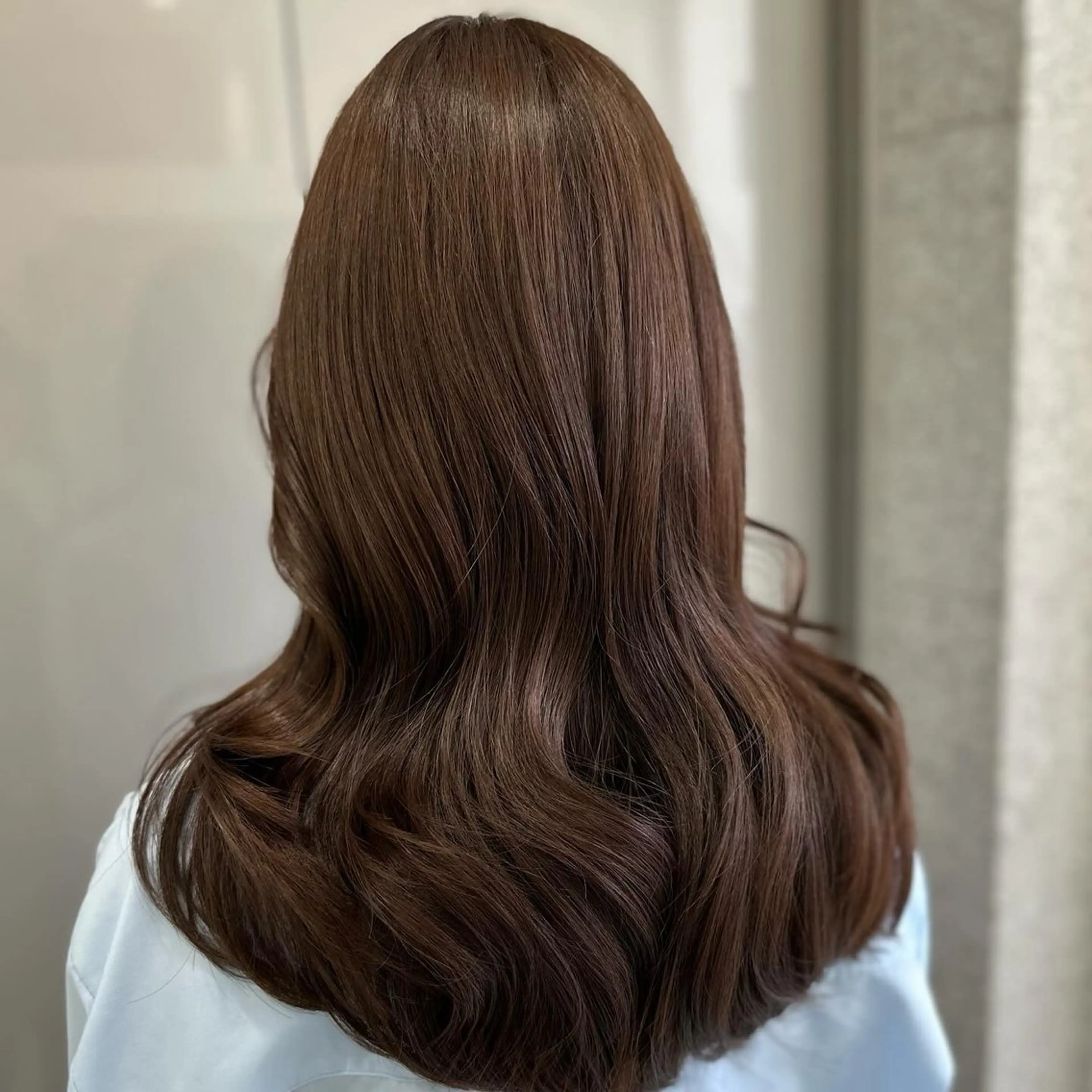 ロング カラー ヘアアレンジ ブリーチ ブリーチなしカラー 髪質改善 🫧モテる💗ダメー ジレスハイトーン🫧のヘアスタイル