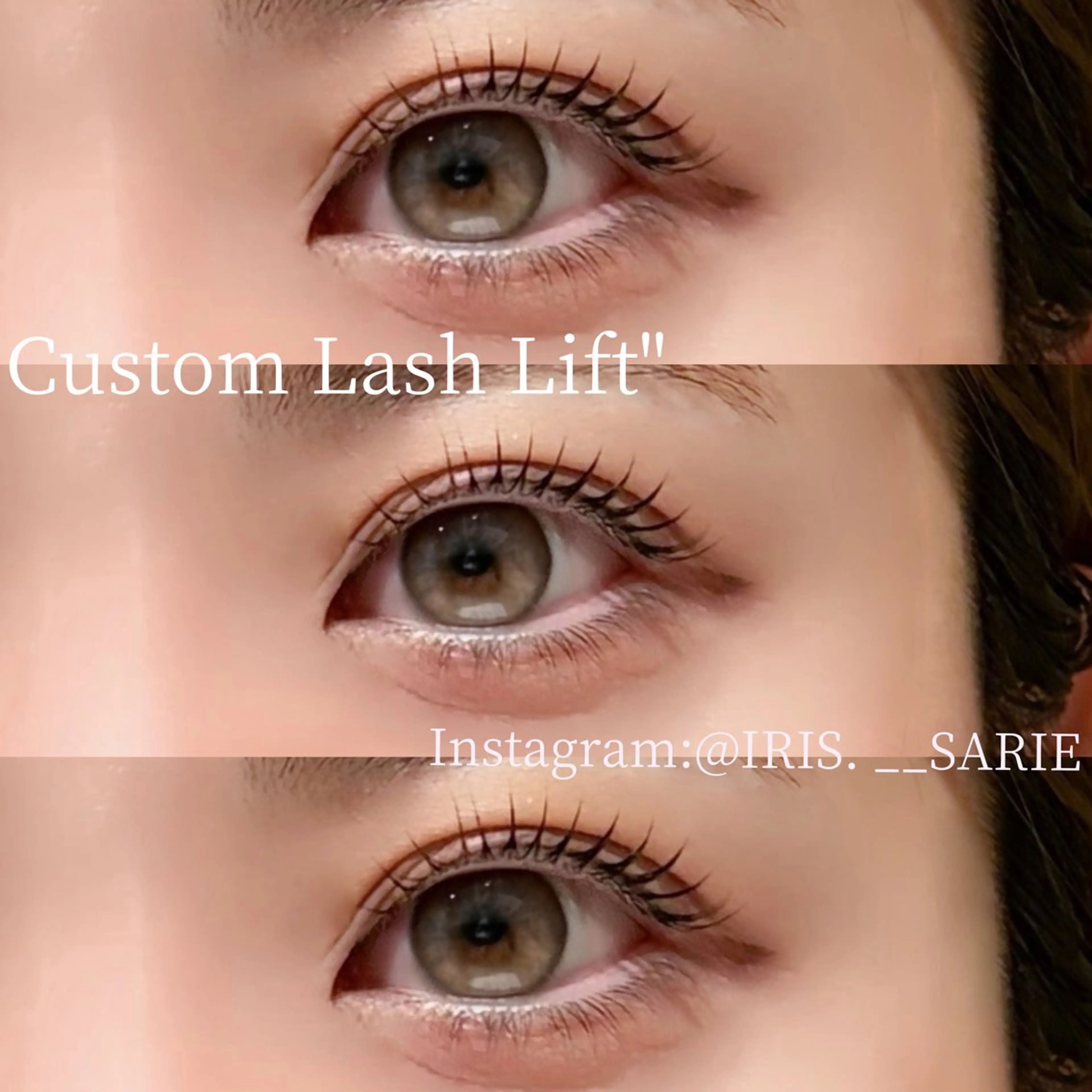 マツエク・マツパ マツパ IRIS. sarieのマツエク・マツパデザイン