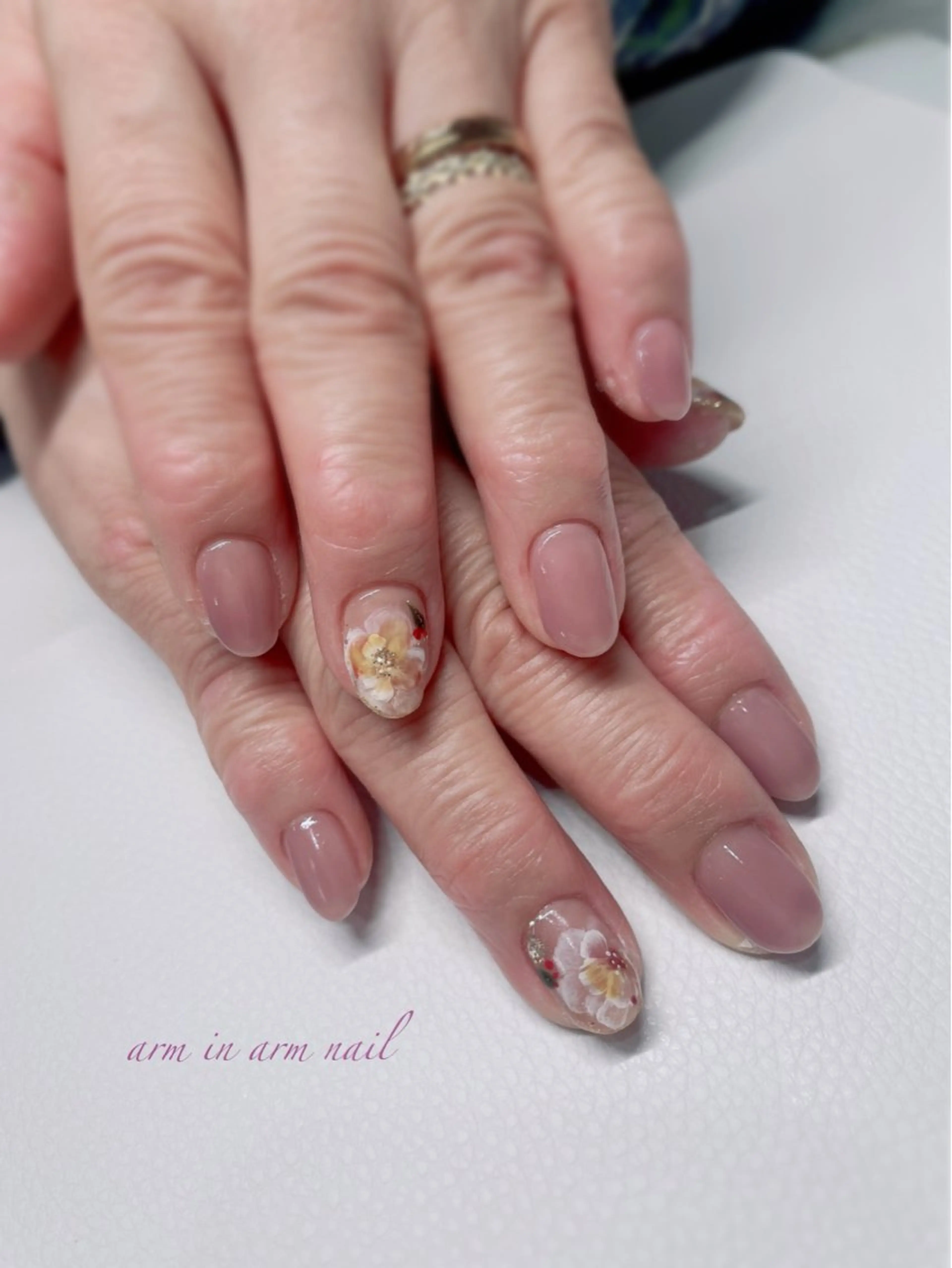 ネイル arm in arm ︎✿Yamamotoのマツエク・マツパデザイン