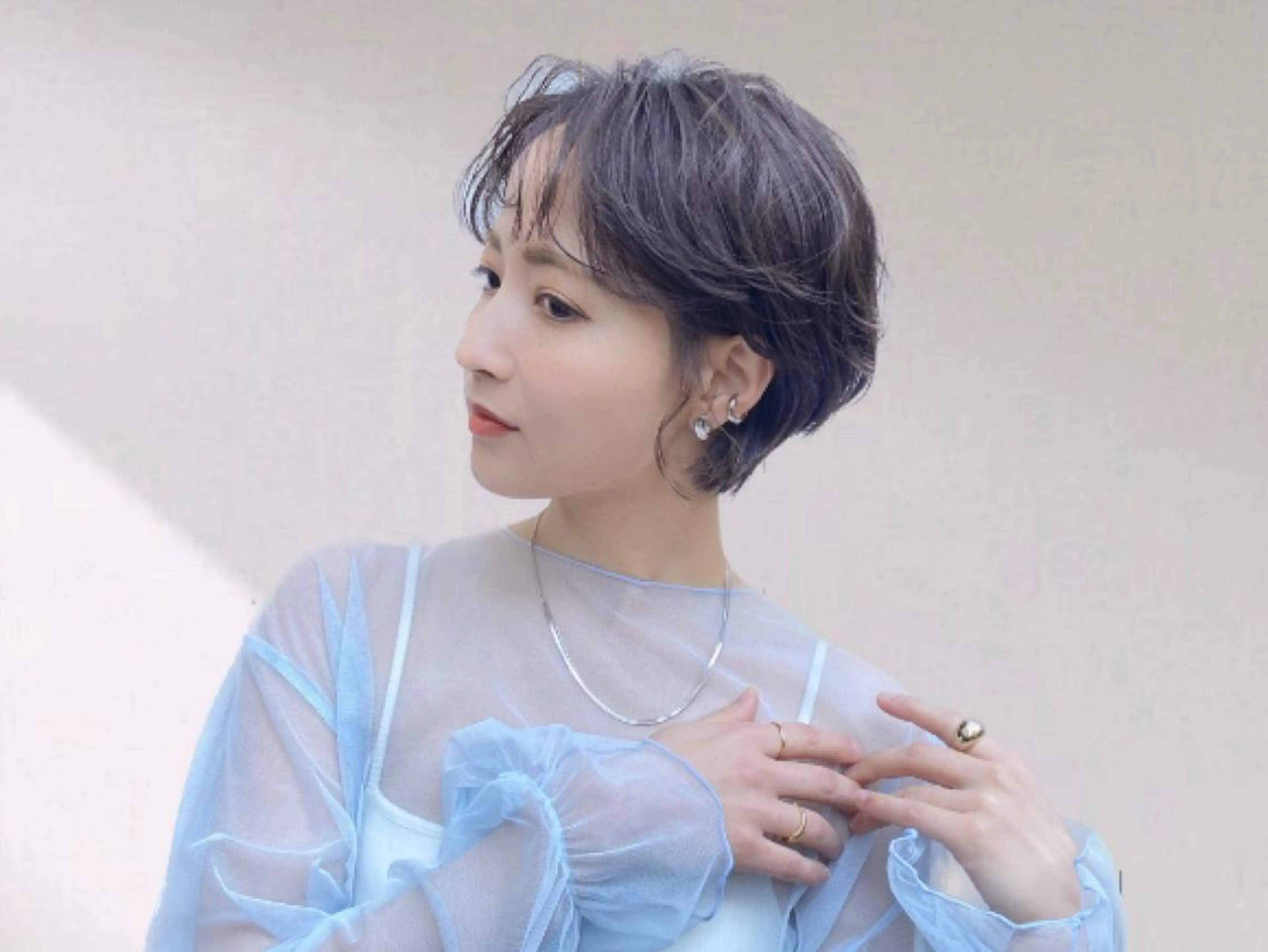 ロング カラー パーマ アディクシーカラー アッシュ バレイヤージュ ミストバング ブリーチ 初めでも安心🌟 newi町田✂のヘアスタイル