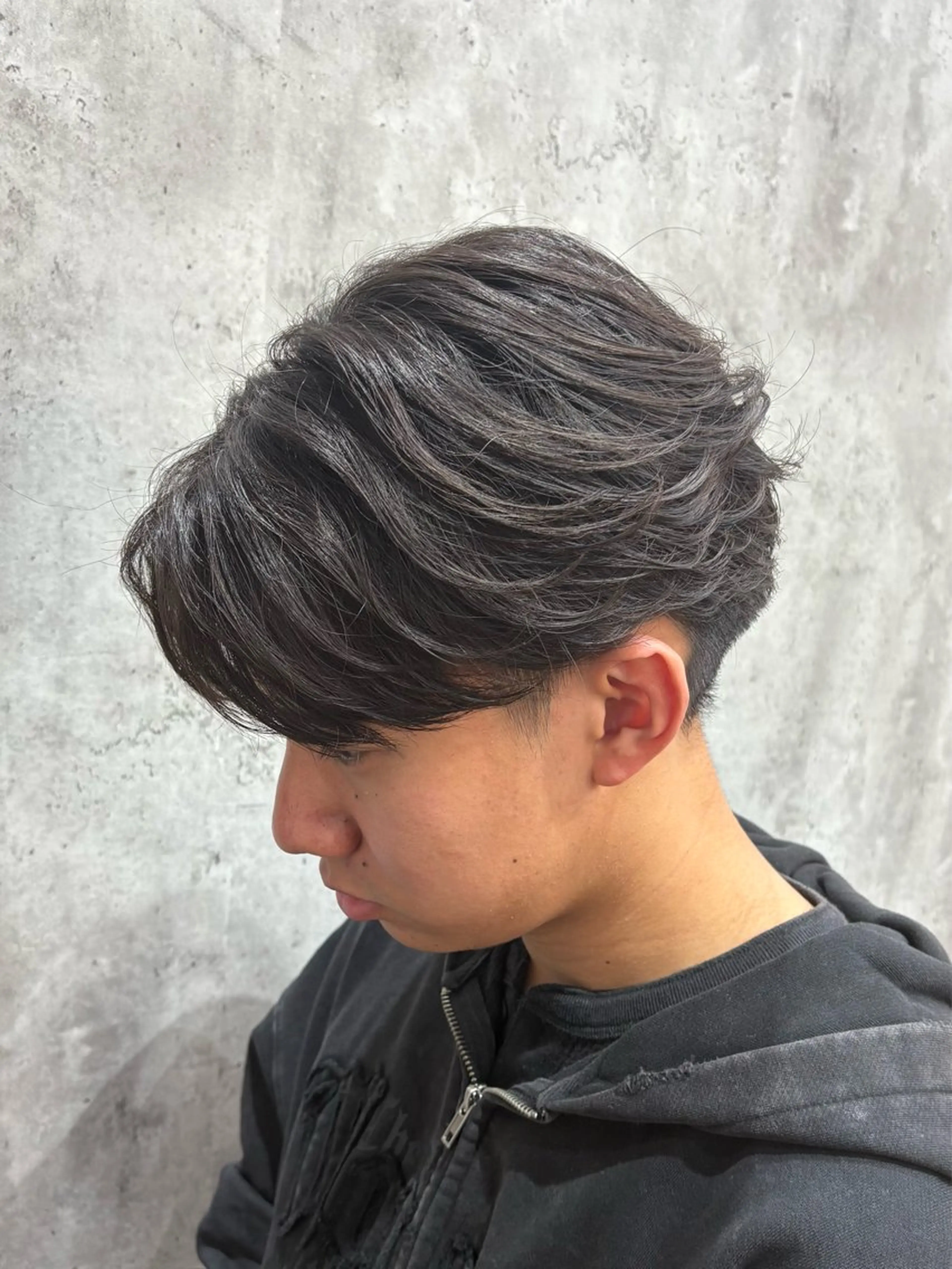 【パーマ持ち悪い方オススメ✨】パーマ持ちUPケアパーマ+メンズカット#フェザーパーマ#ニュアンスパーマ#シャドウパーマの写真