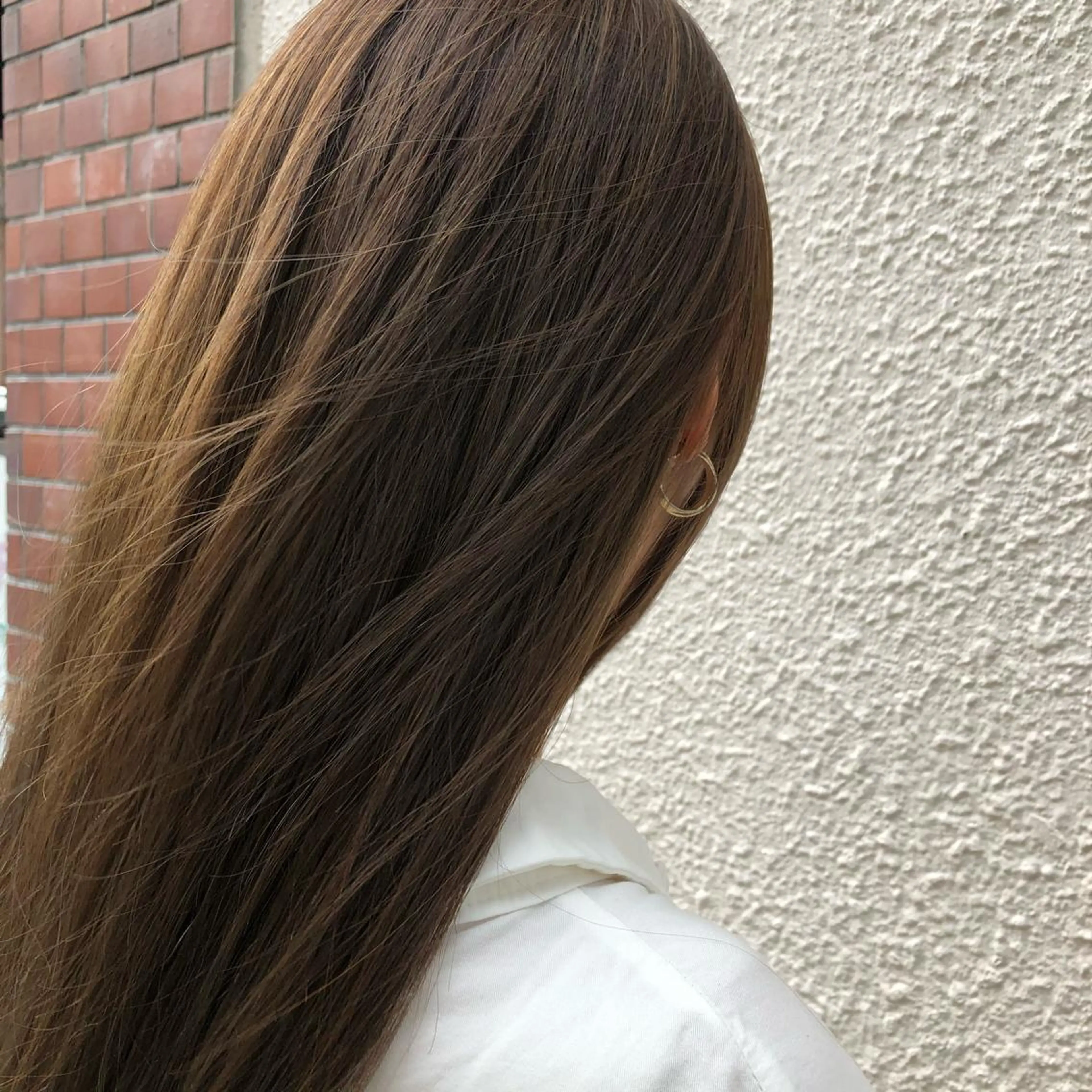 ロング カラー 透明感カラー ハイライトカラー ハイライト カット ヘアカラー カラー職人 なかもと たつひろのヘアスタイル