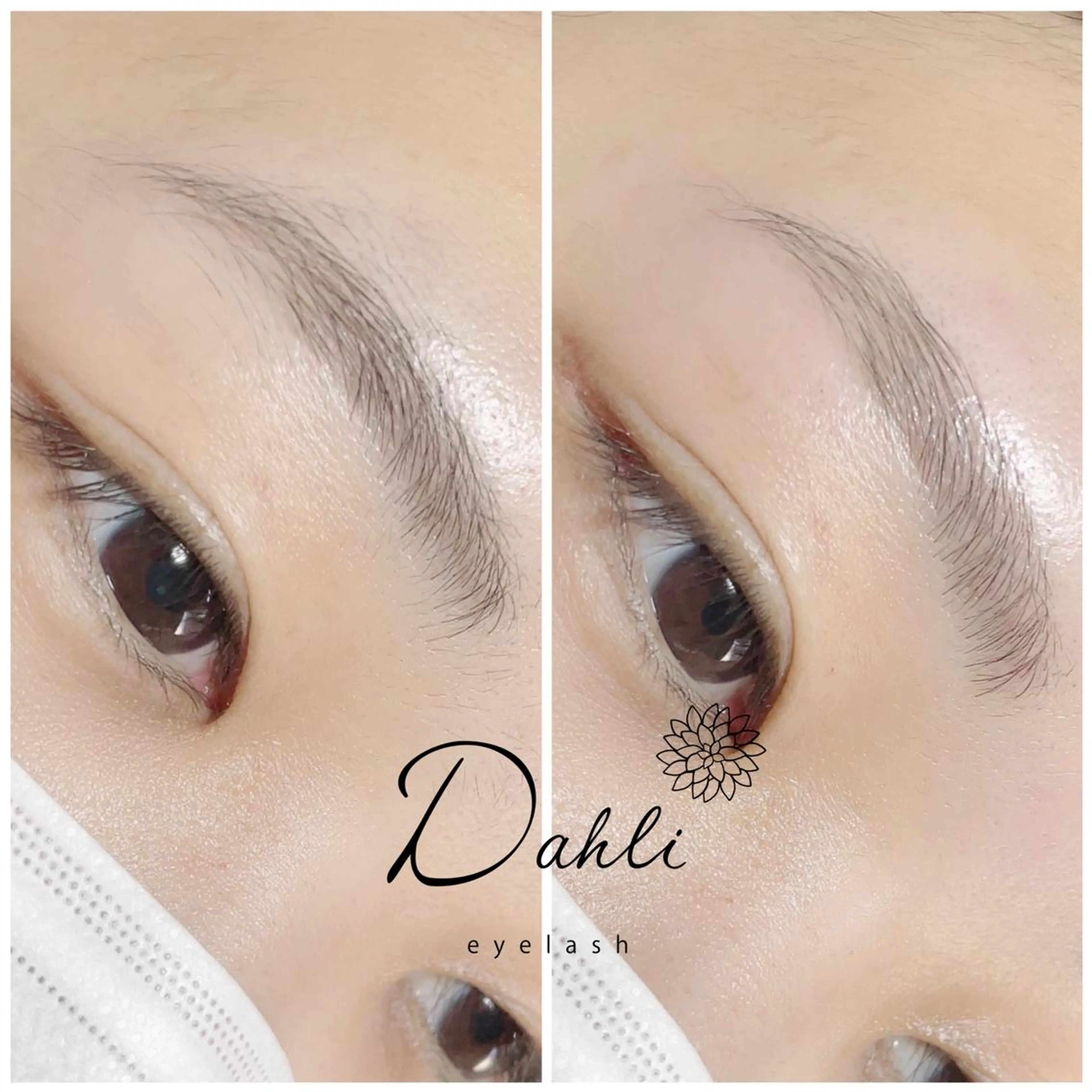 アイブロウ Dahli eyelashのマツエク・マツパデザイン