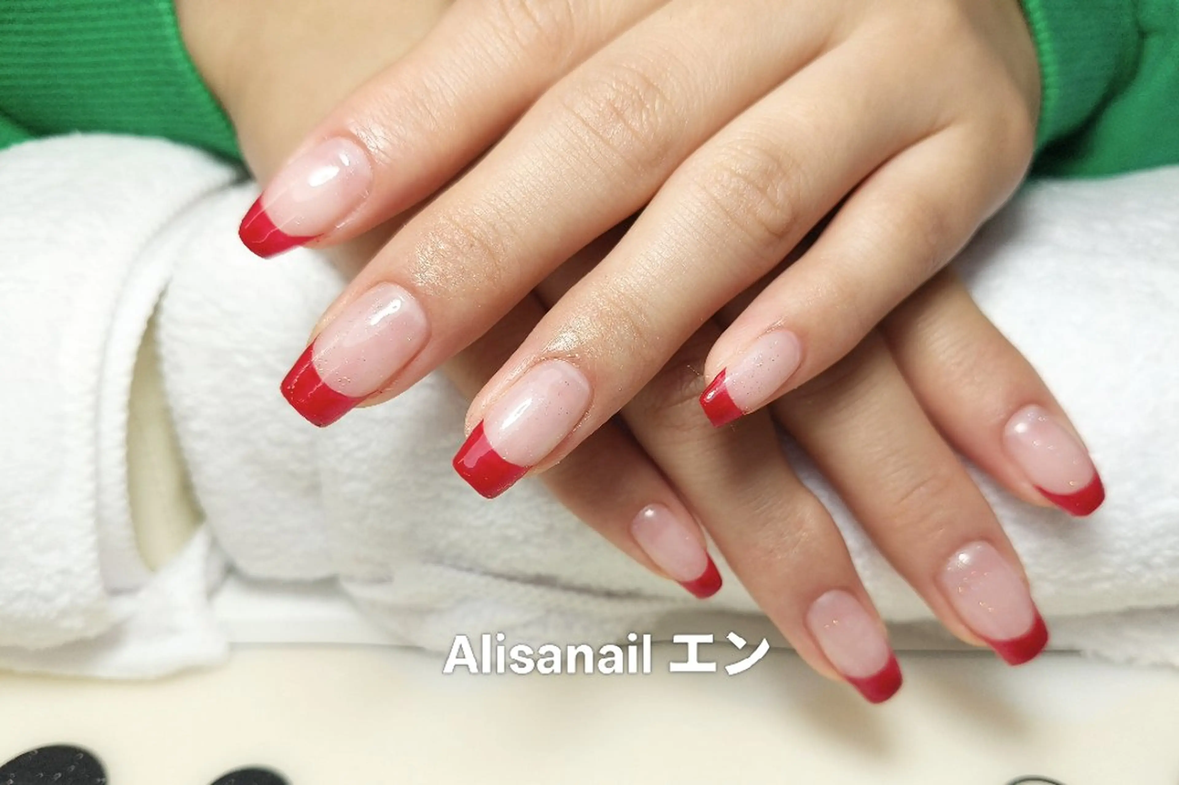 ネイル フレンチネイル エ ンのネイルデザイン