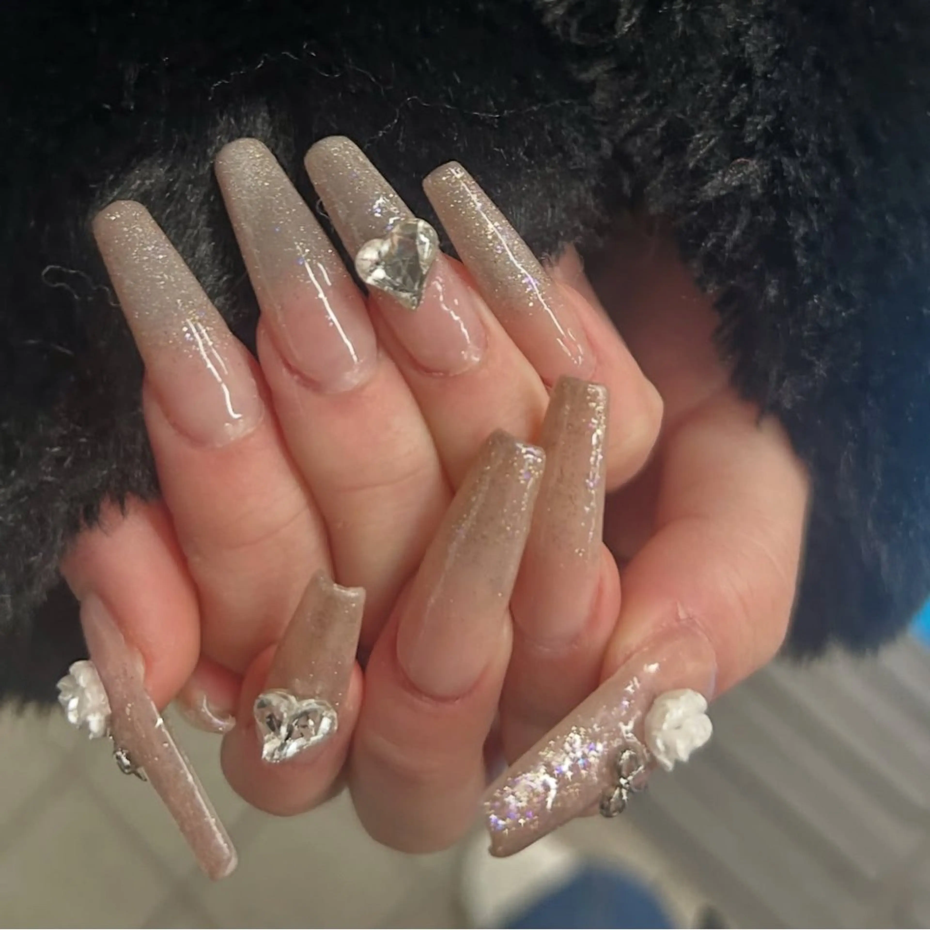 ネイル 星野 瑠那のネイルデザイン