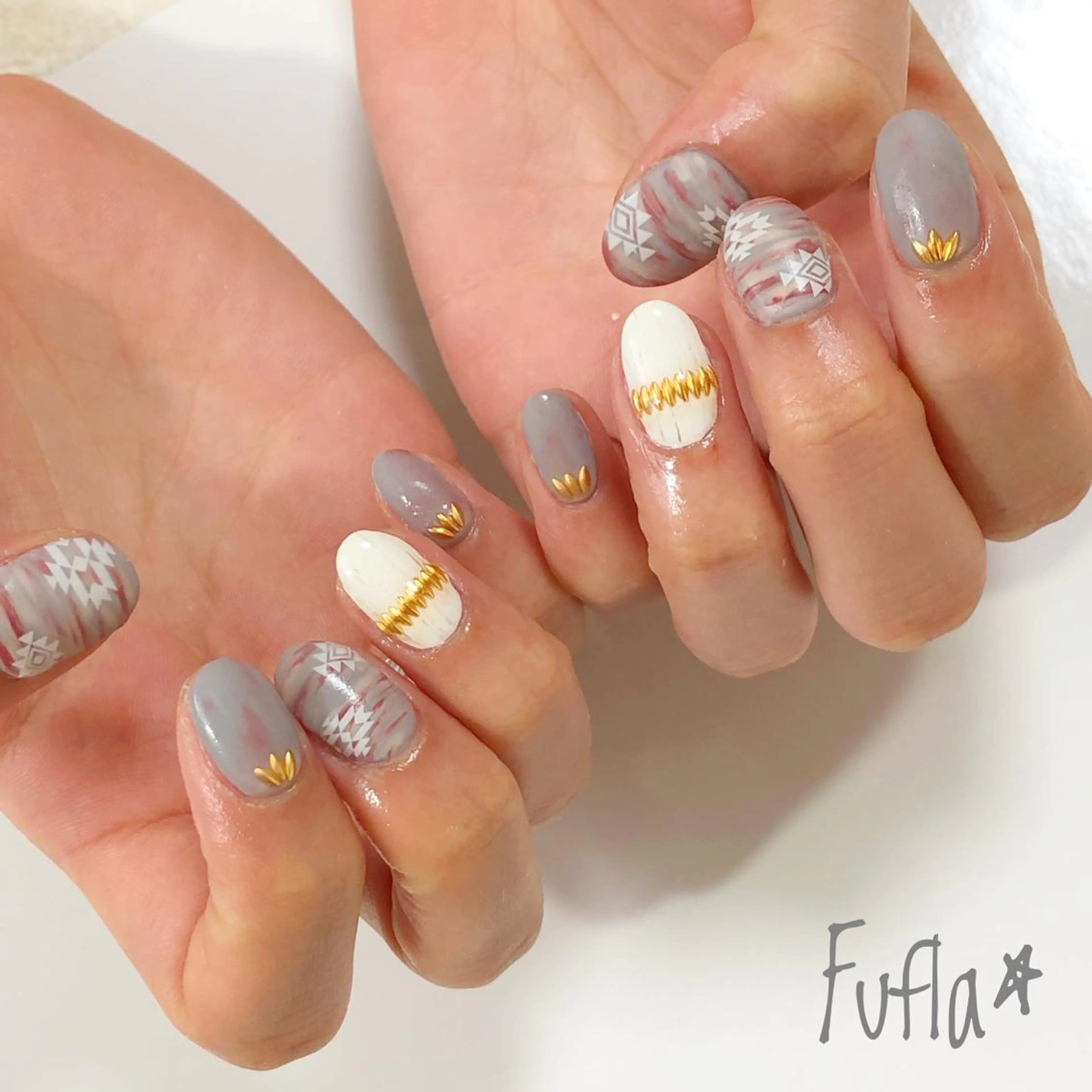 ネイル プライベートサロン Fuflaのネイルデザイン