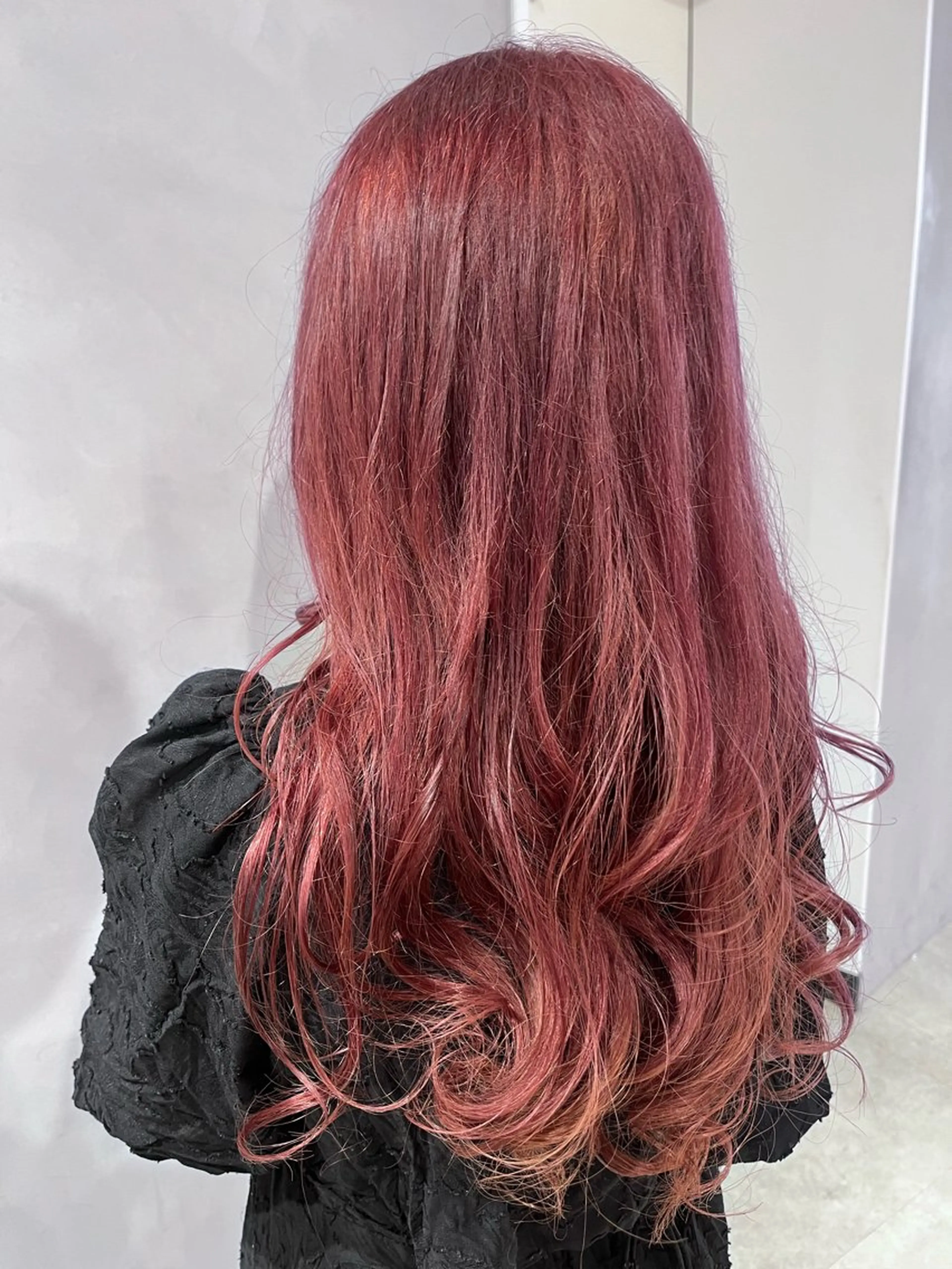 ロング ハイトーンカラー/ 田中和磨のヘアスタイル