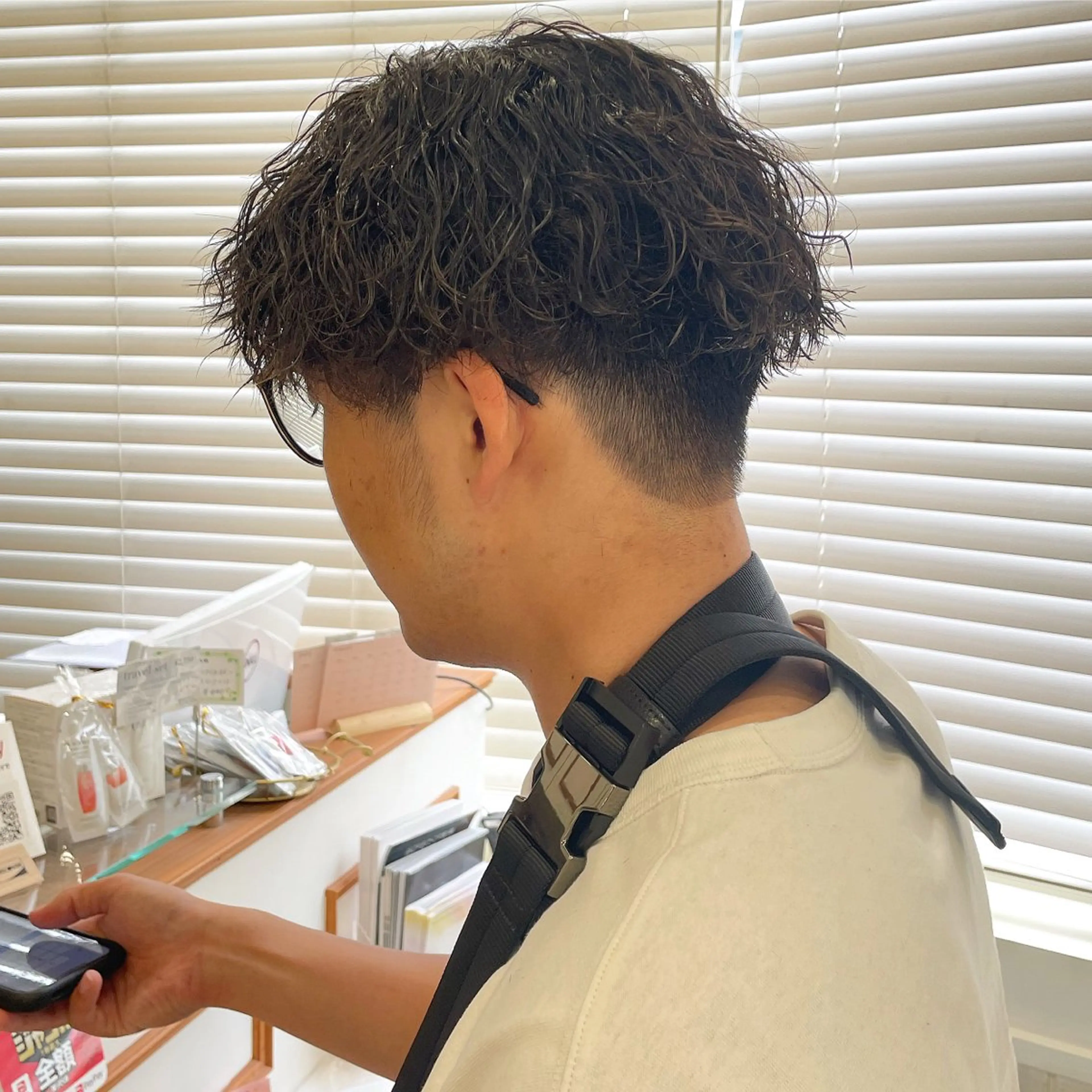 パーマ メンズ clan .のヘアスタイル