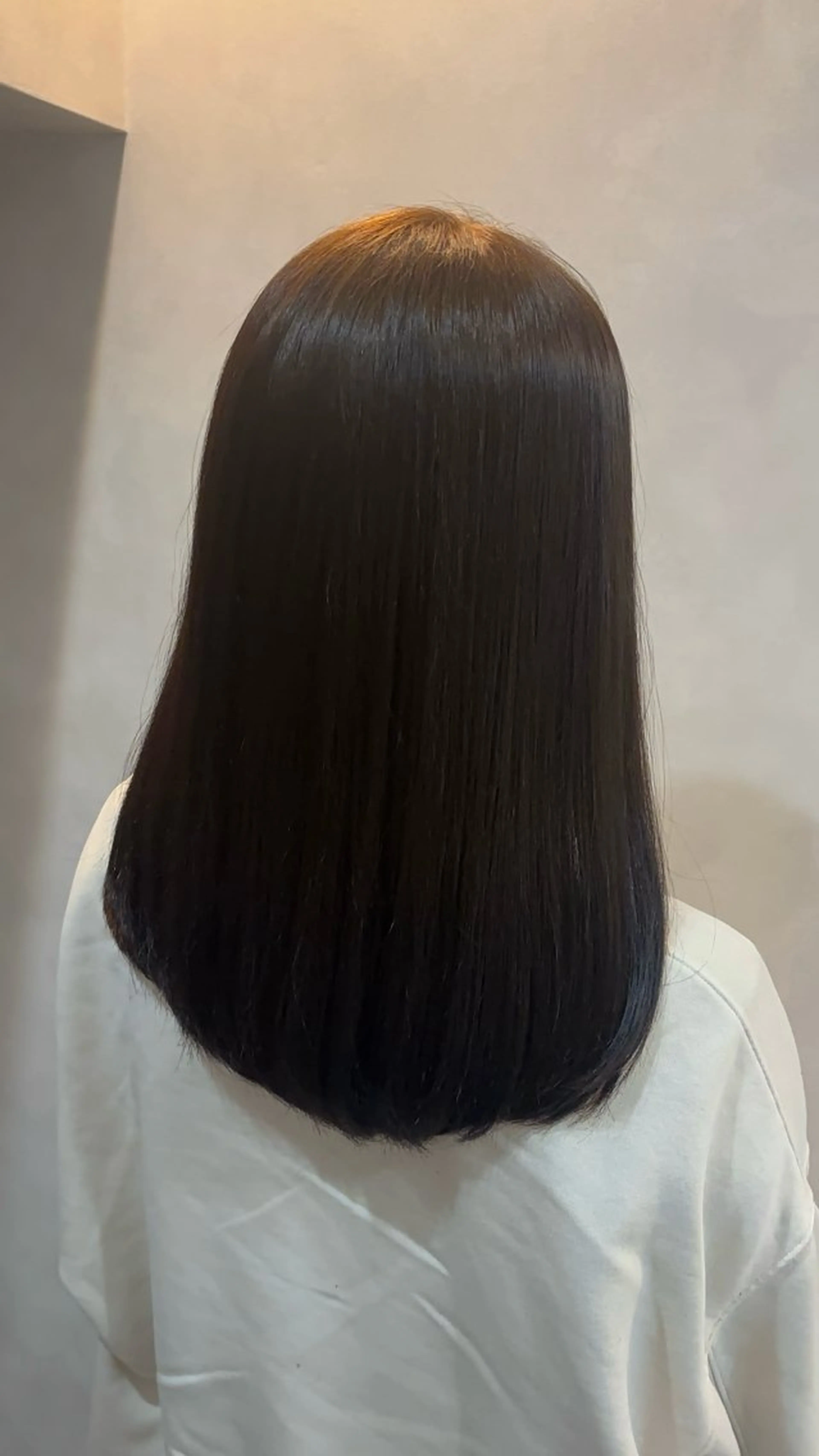 セミロング 谷田 みくのヘアスタイル