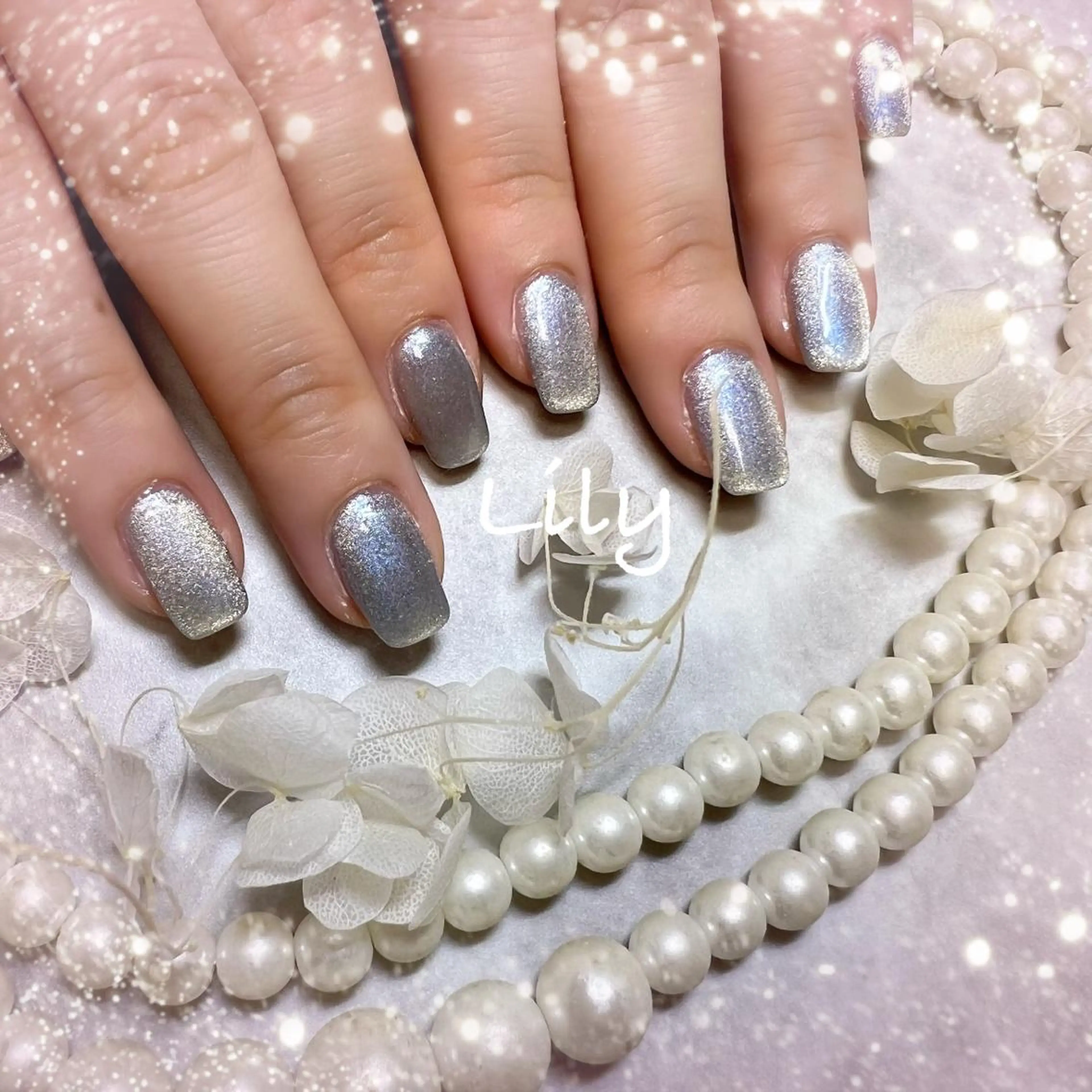 ネイル ハンドネイル Lily*nail 🌻Mii🌻のネイルデザイン