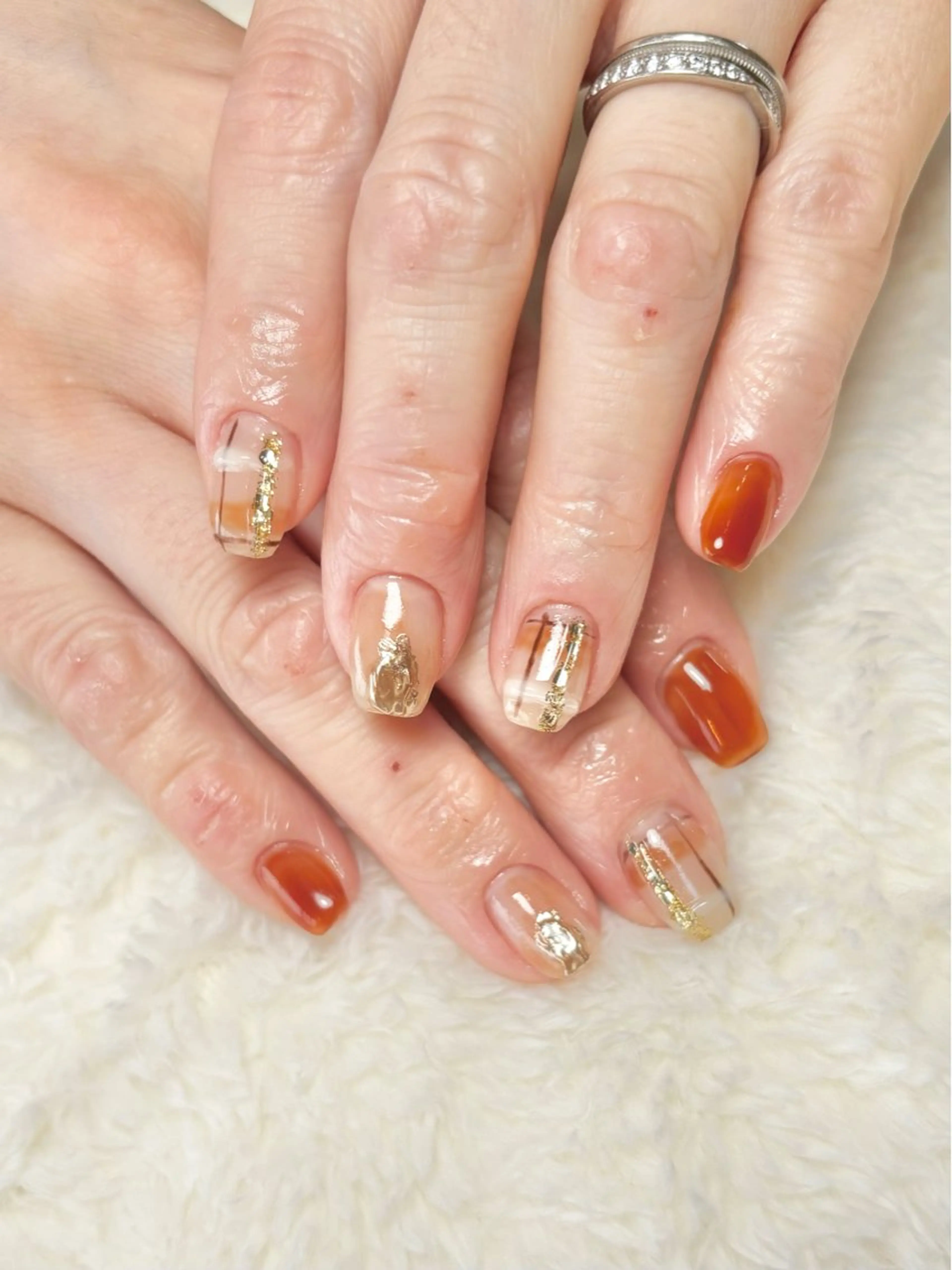 ネイル ハンドネイル 樫原 なおこのネイルデザイン