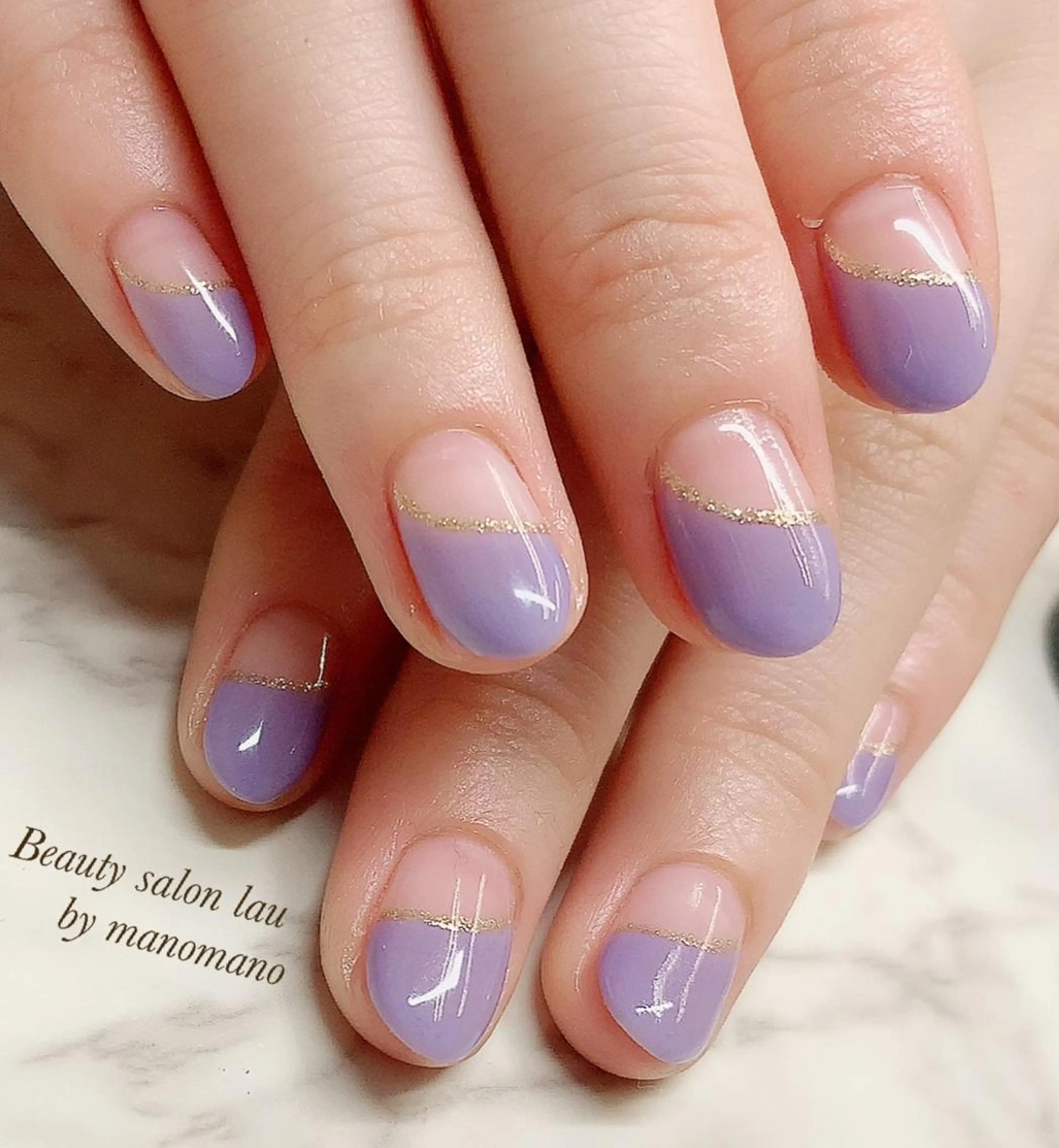 ネイル ラウバイマノマノ なかざとのネイルデザイン