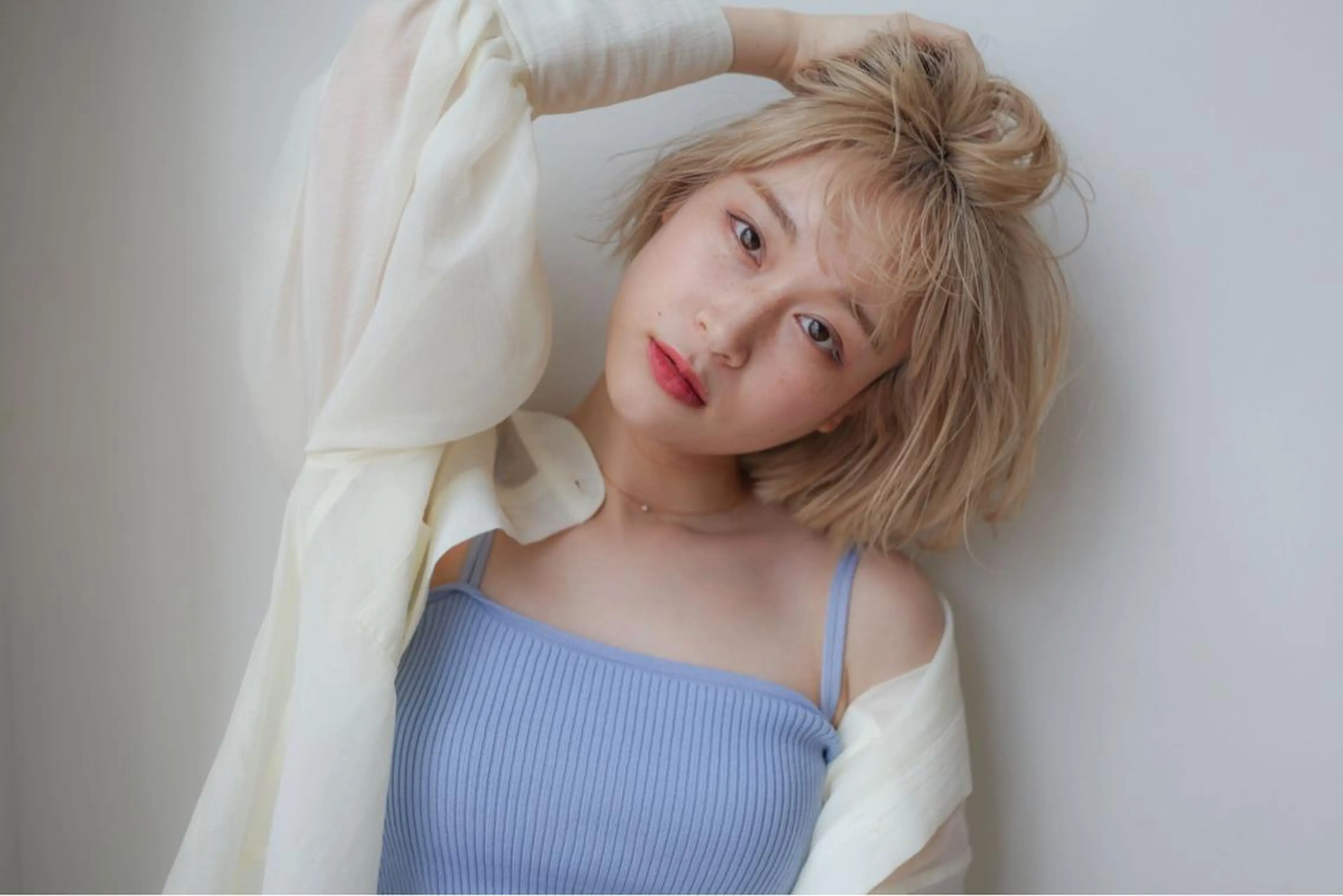 カット+ハイライトorグラデーションカラー+水素トリートメント¥19,800の写真