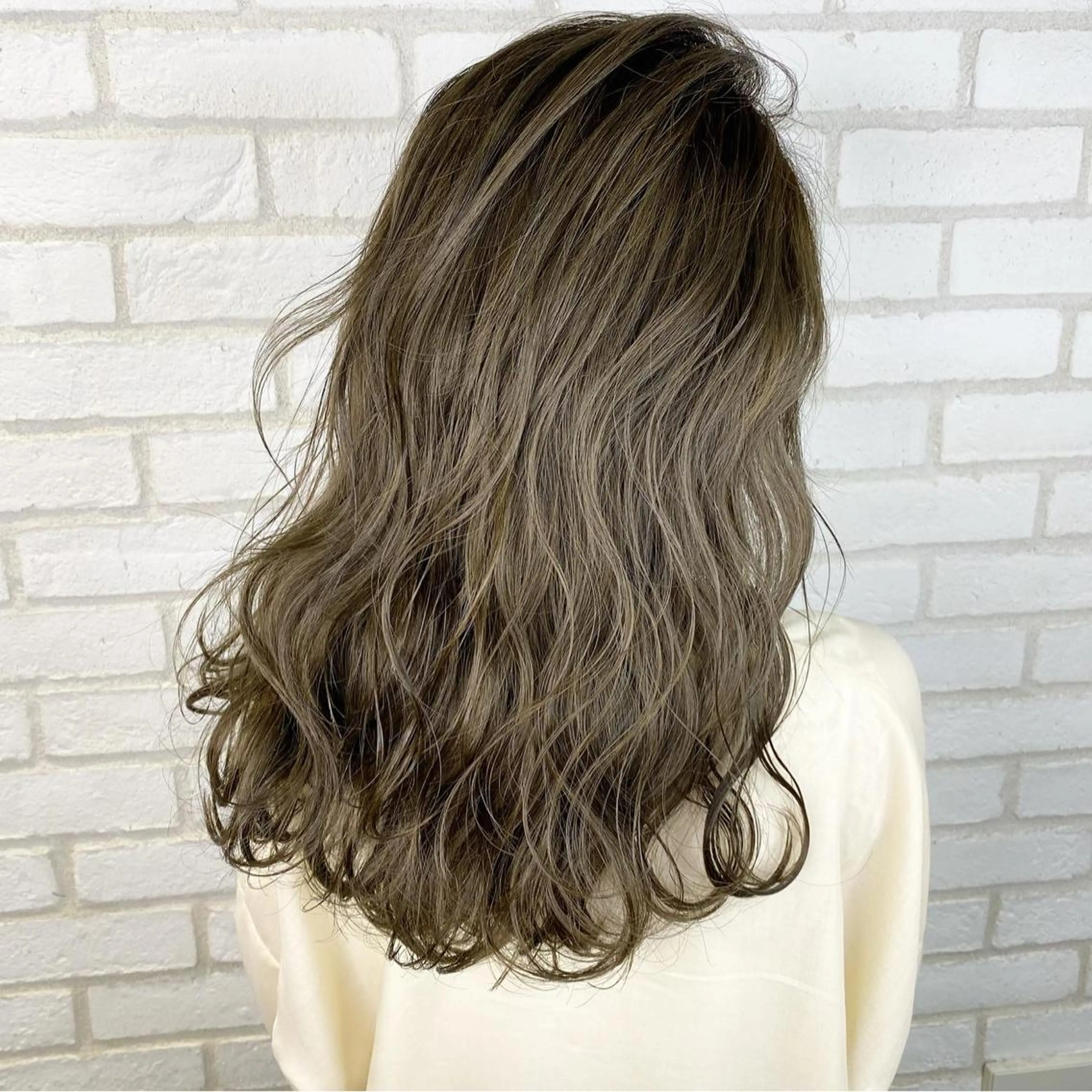 透明感カラー  ¥8900の写真