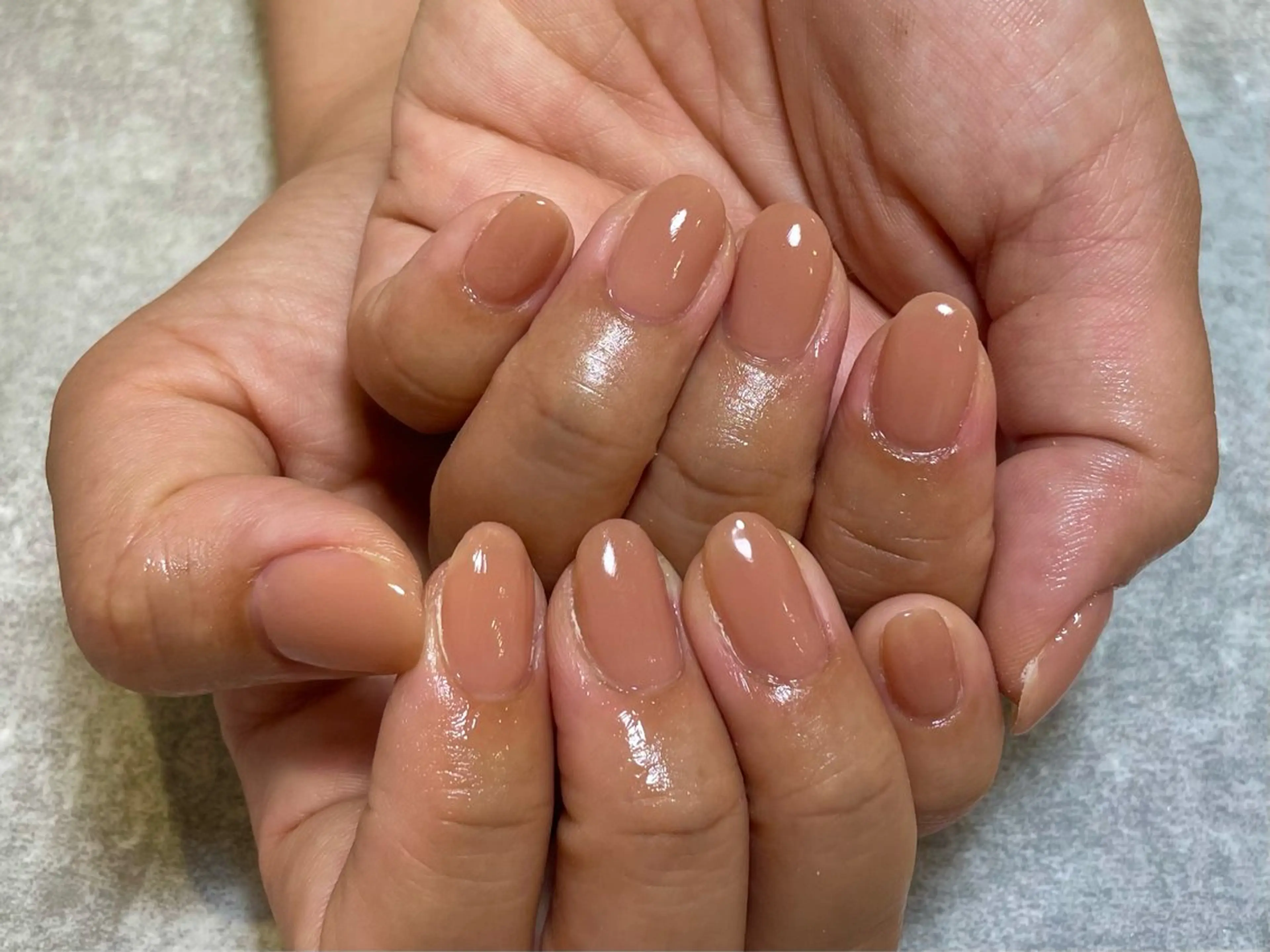 ネイル シンプルネイル ハンドネイル ハンドケア SunnyRoa aguri ୨୧˖*のネイルデザイン