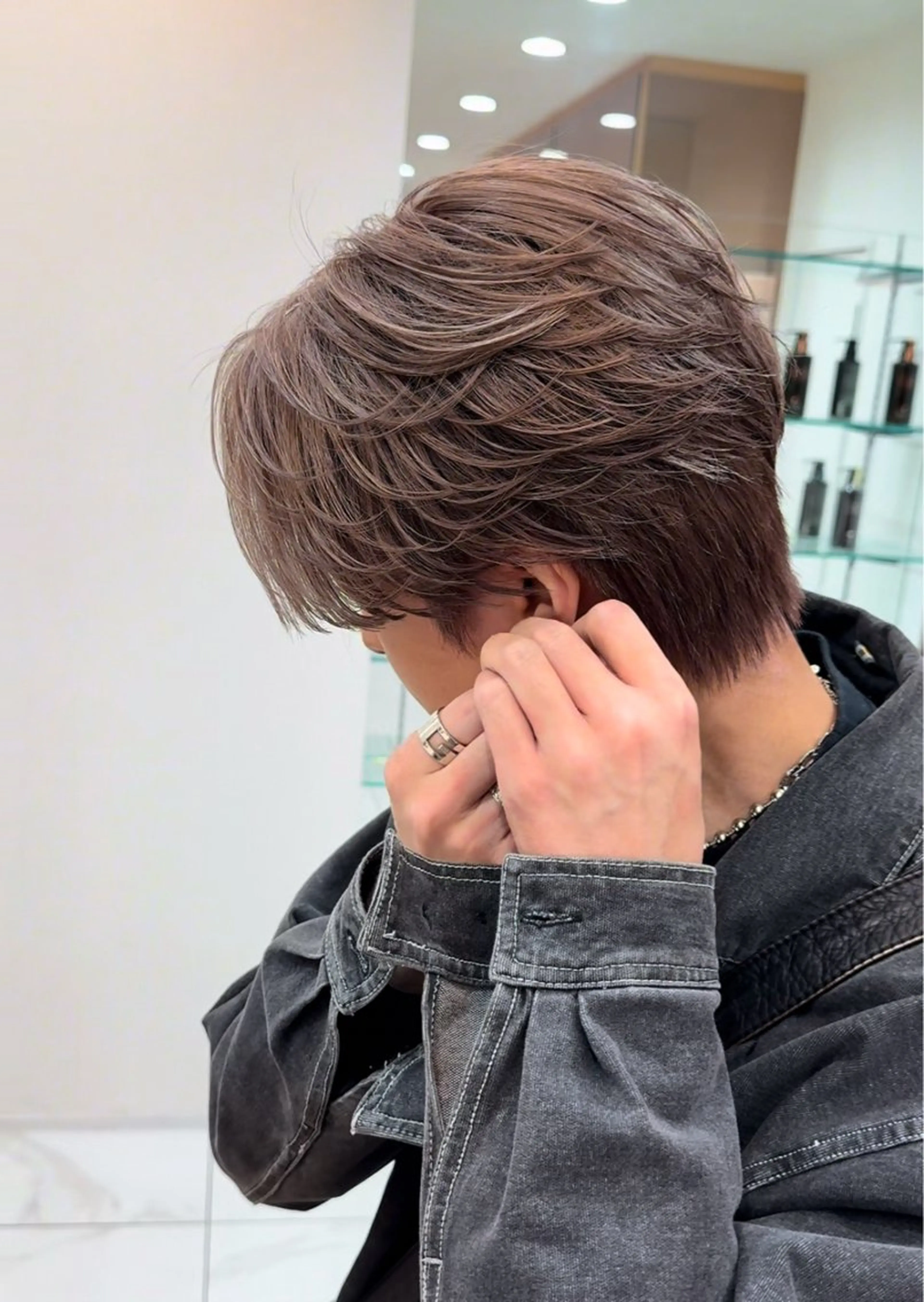 カラー メンズ 菅野 心悠/メンズヘアのヘアスタイル