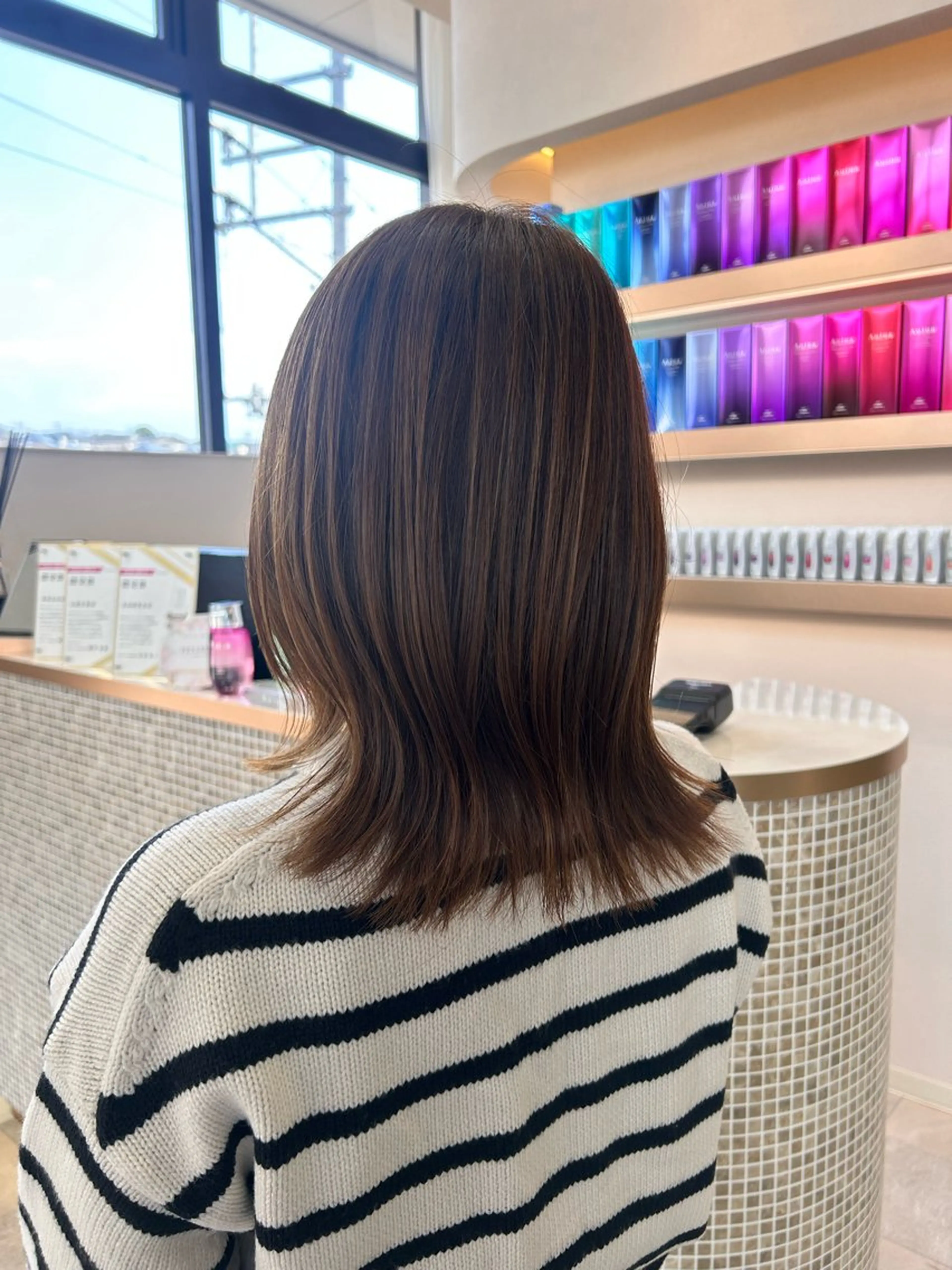 ミディアム roan宗像店 Megumiのヘアスタイル