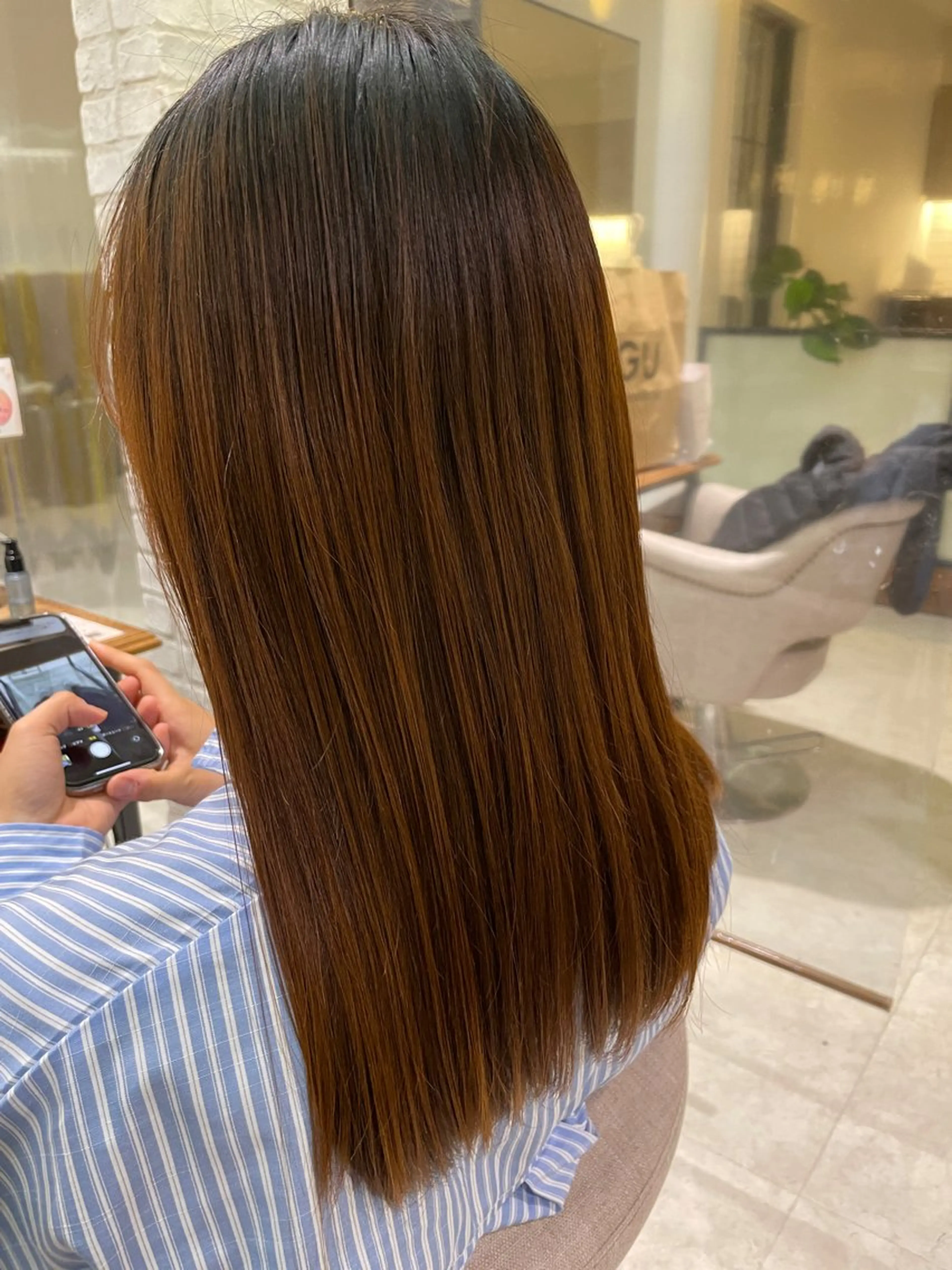 ロング カット Tanaka Aoiのヘアスタイル