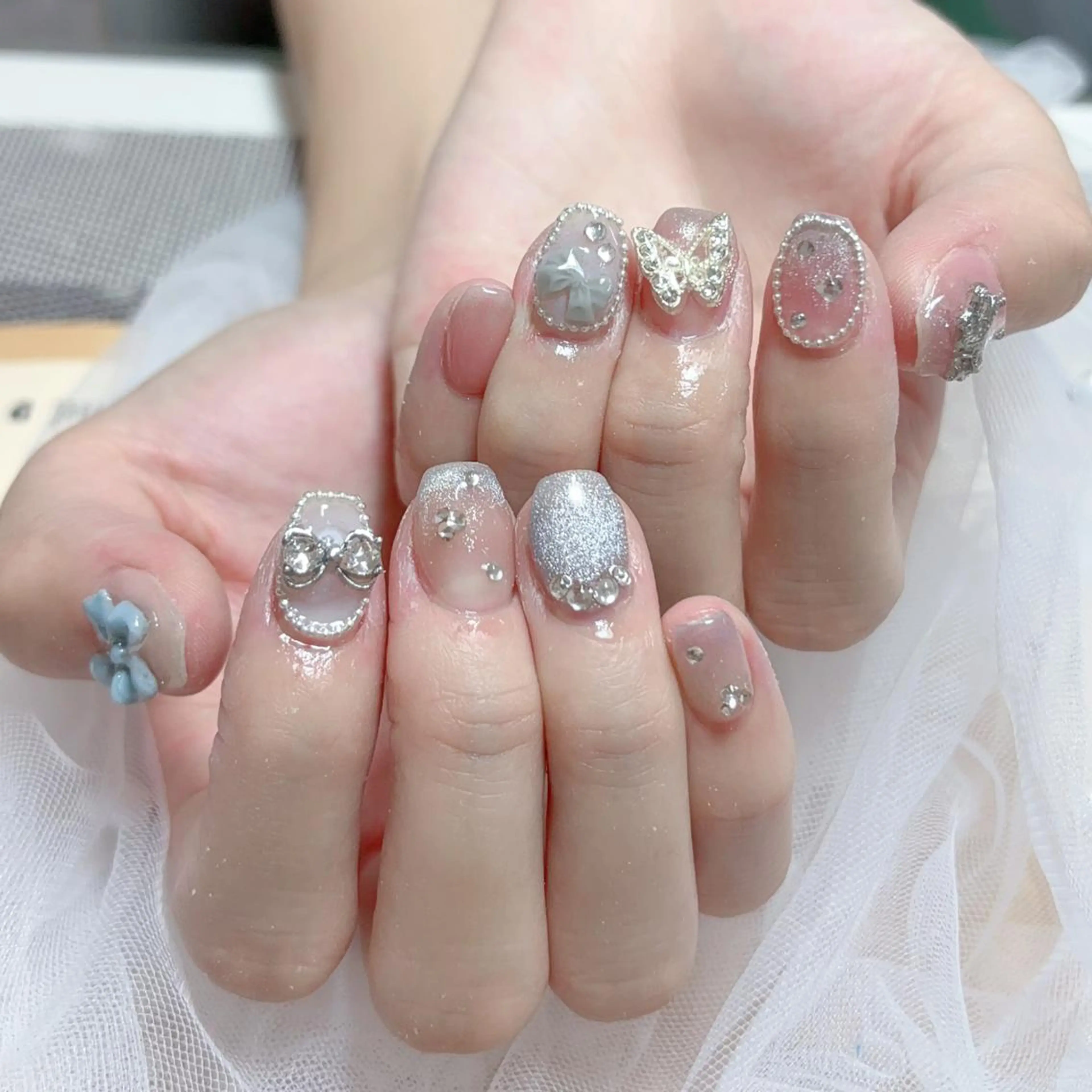 ネイル 🎀パラジェル 美爪🦄Yuzukiのネイルデザイン