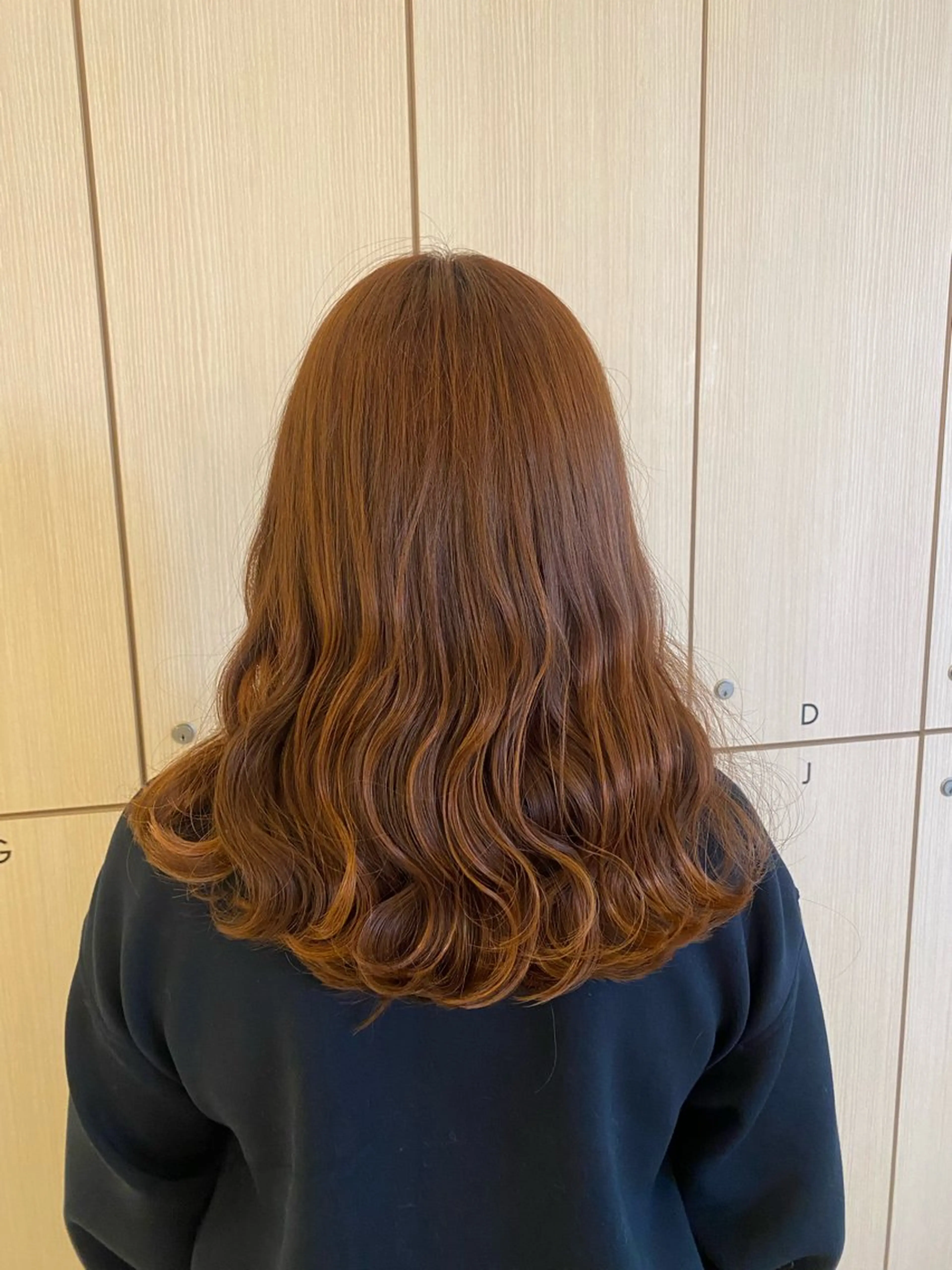 セミロング カラー MIMI RUSH 田中さくらのマツエク・マツパデザイン