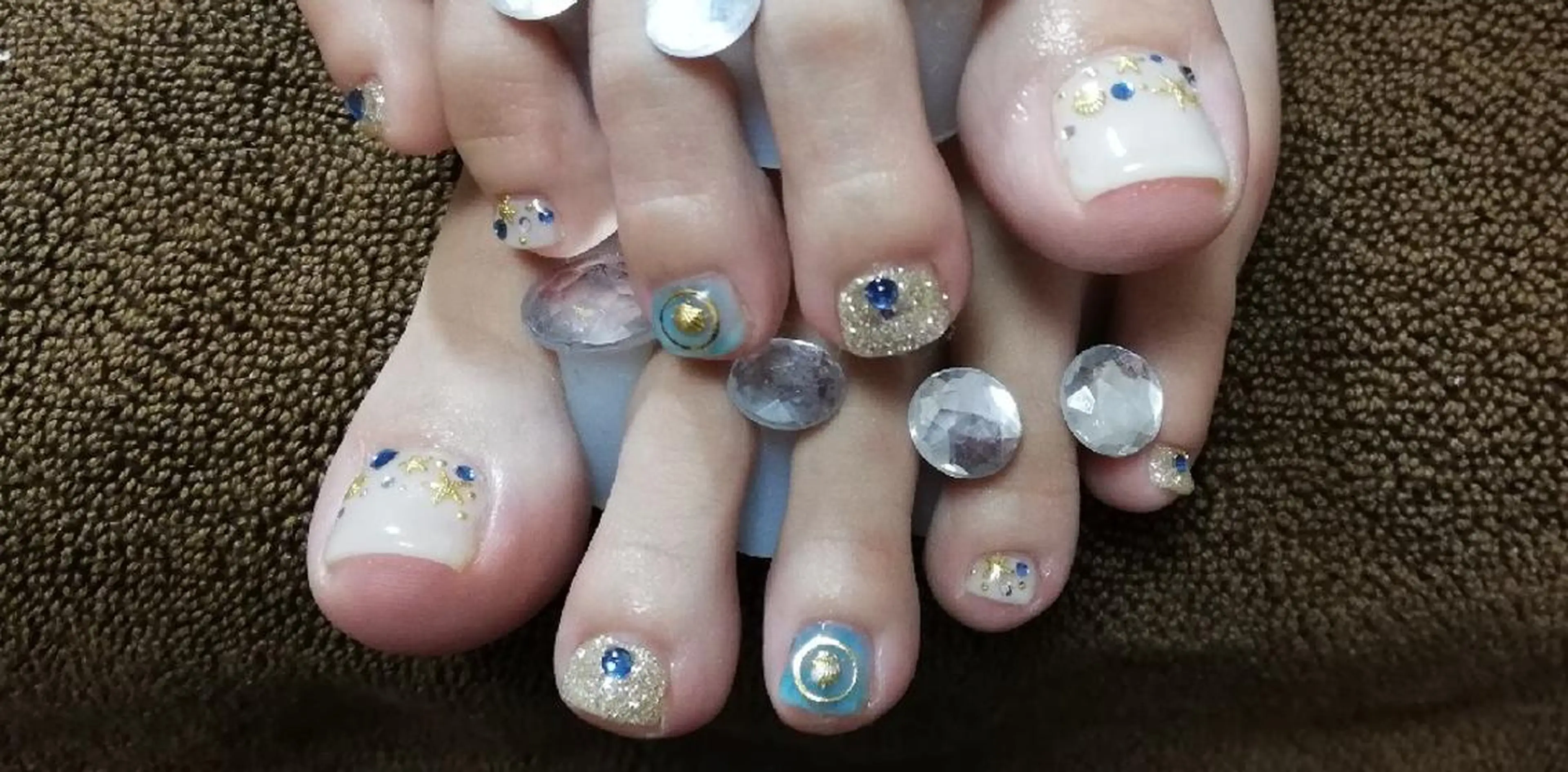 ネイル フットネイル フットネイル Nail Salon macherieのネイルデザイン