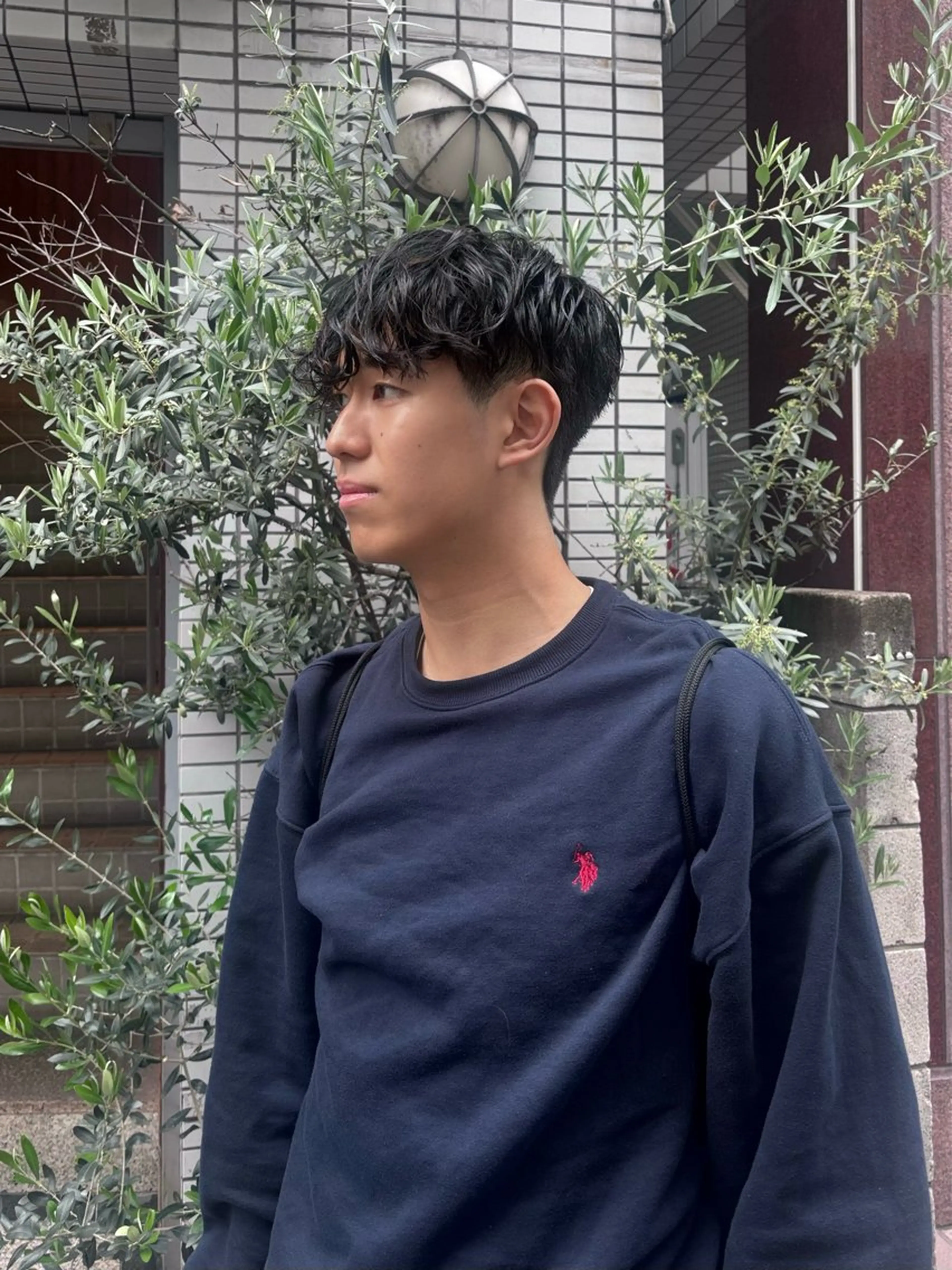 パーマ メンズ メンズパーマ ボブ/メンズ/パーマ /Tamakiのヘアスタイル