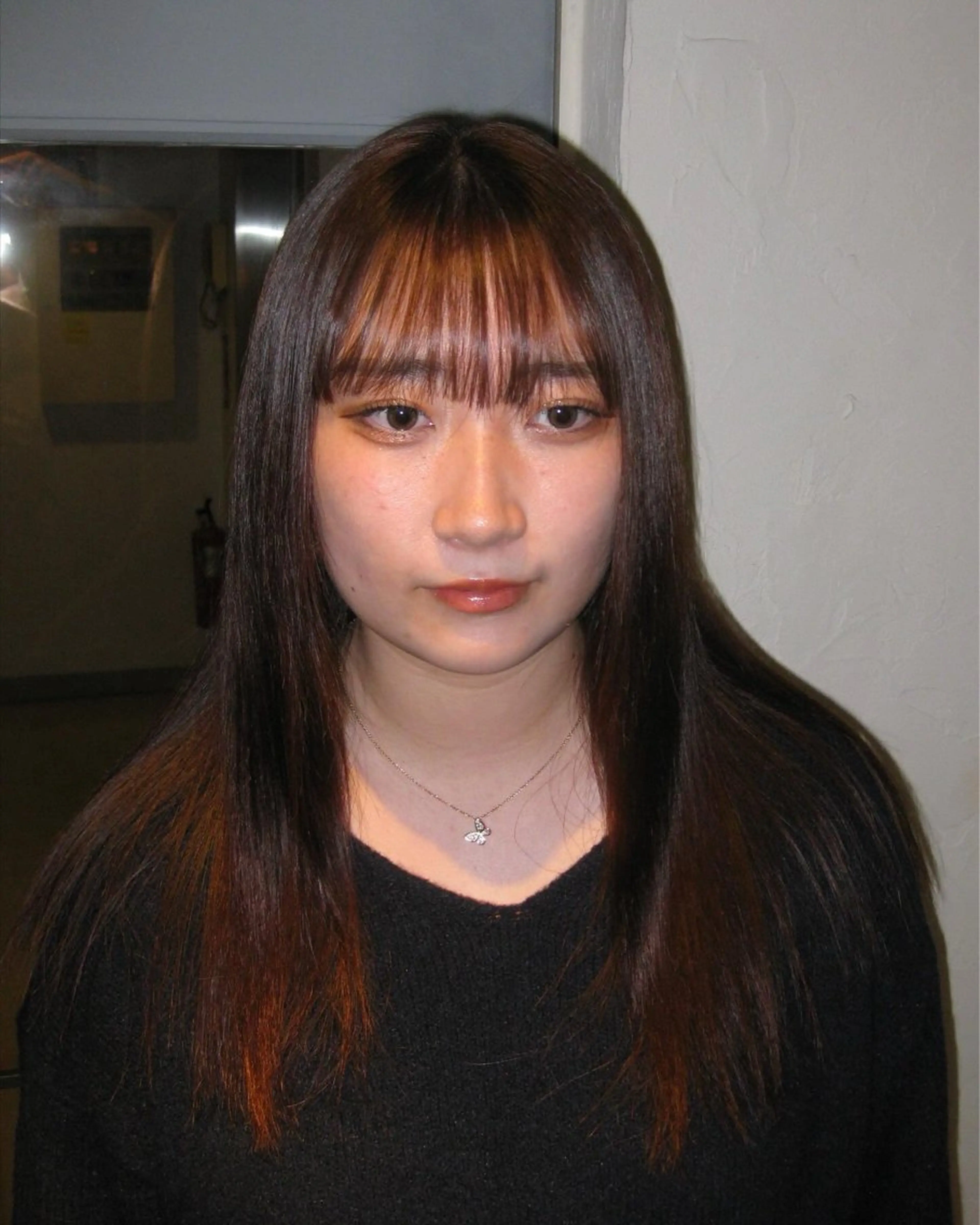 ロング 今井 香奈恵のヘアスタイル