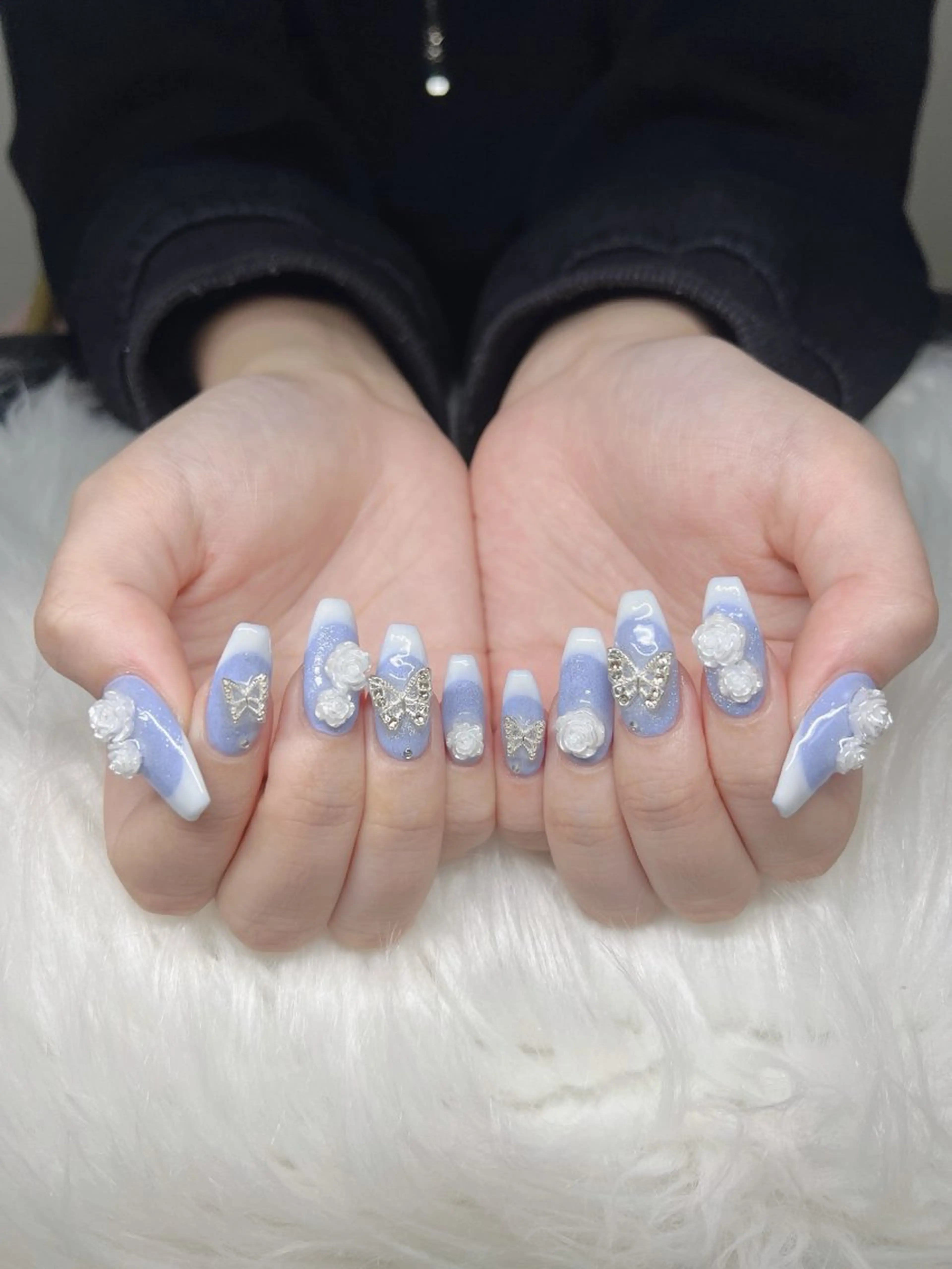 ネイル ハンドネイル Lee Nails チップ長さだし専門店のネイルデザイン