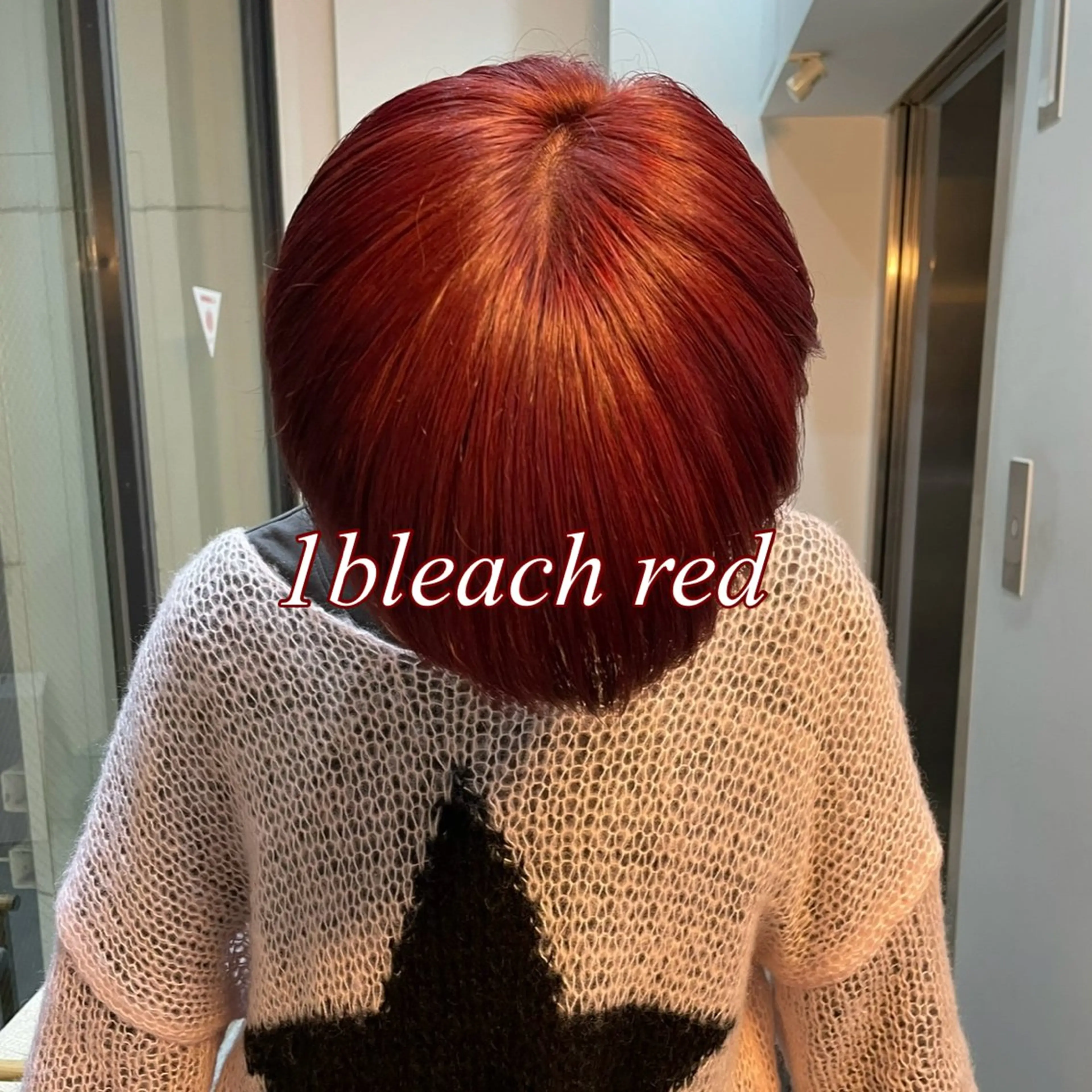 【ダブルカラー🔴】全頭ケアブリーチ🦋➕ケアカラー➕似合わせカット➕高保湿トリートメント🌟の写真